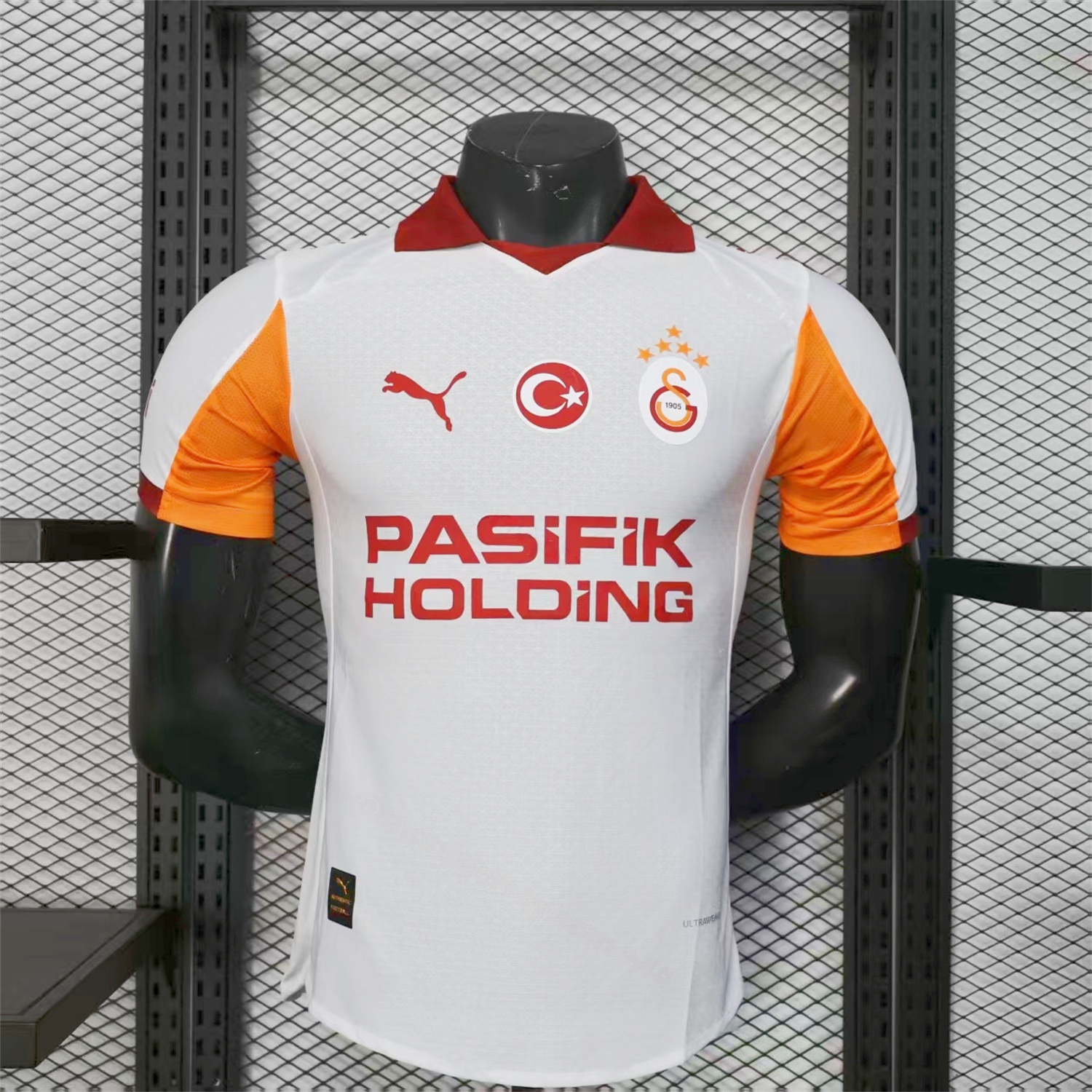 Galatasaray 25-26 Away Jersey With Five Stars - Player Version - UnitedFutballJersey