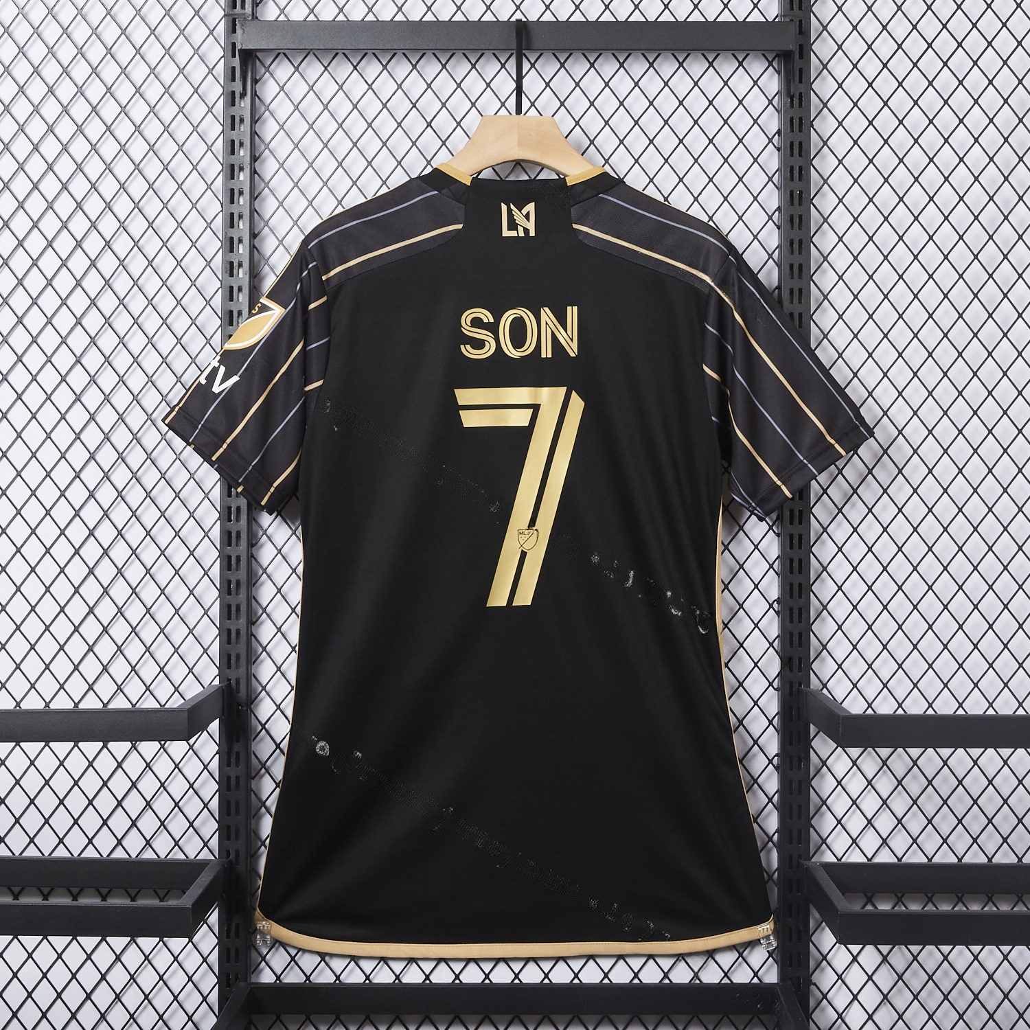 Los Angeles FC 25-26 Home Black Jersey - Fans Version - UnitedFutballJersey