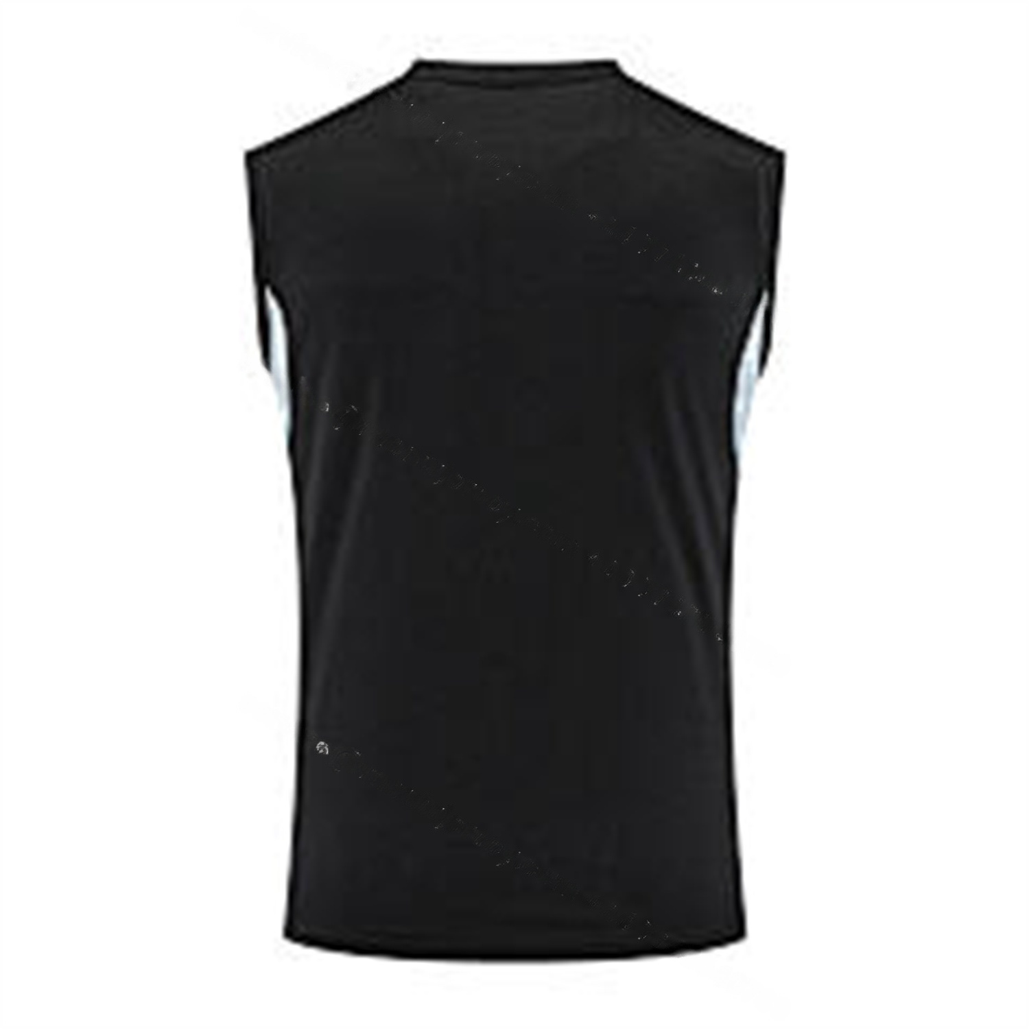INT M.A.M 25-26 Vest Training Set - Black And Light Grey Vest & Black Shorts - UnitedFutballJersey