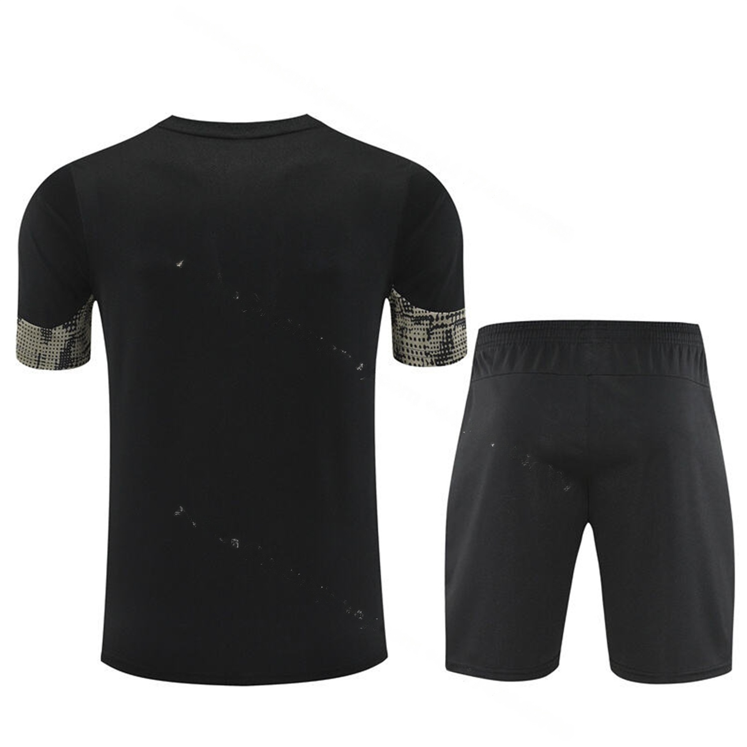PSV Eindhoven 25-26 Short-Sleeve Training Set - Army Green Top & Black Shorts - UnitedFutballJersey