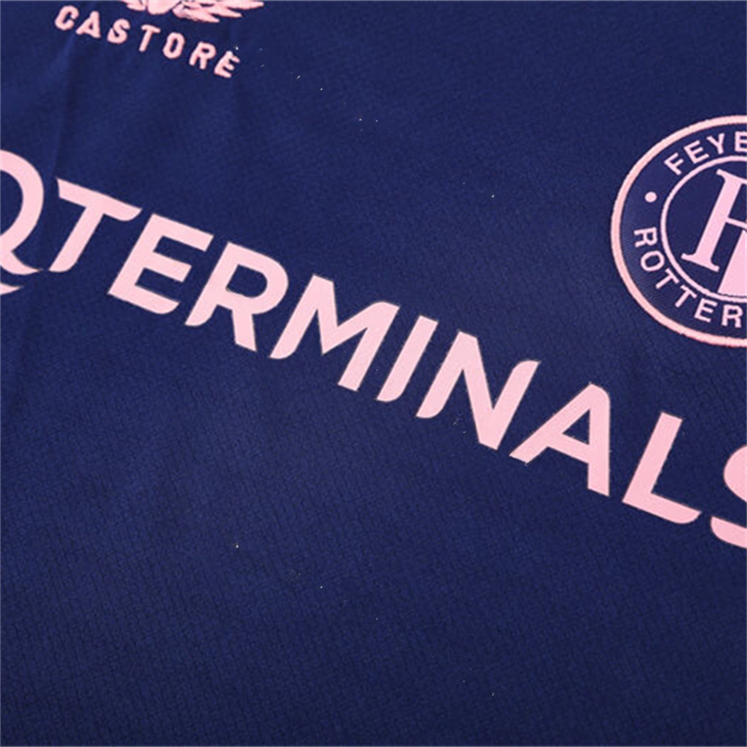 Feyenoord 25-26 Kids Short-Sleeve Training Set - Royal Blue Top & Royal Blue Shorts - UnitedFutballJersey