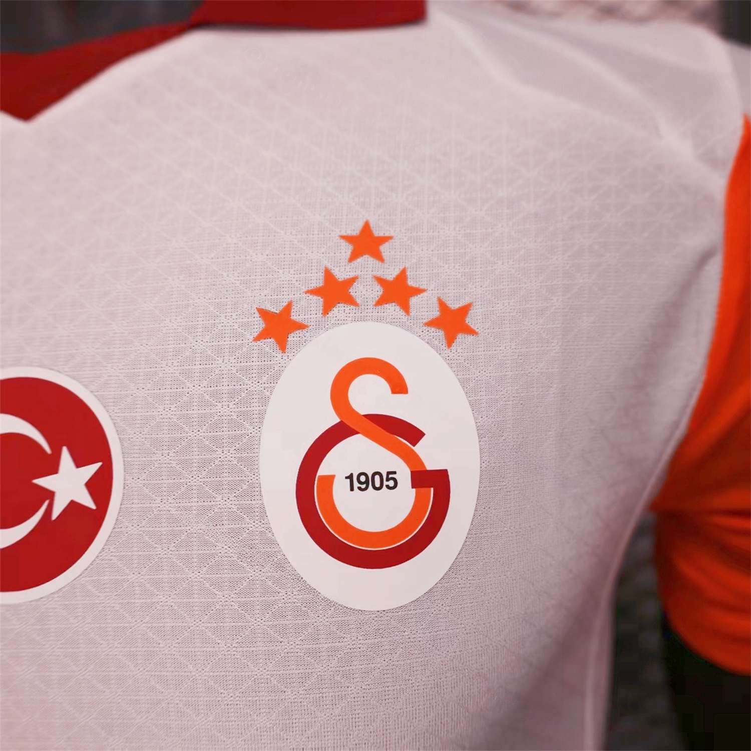 Galatasaray 25-26 Away Jersey With Five Stars - Player Version - UnitedFutballJersey