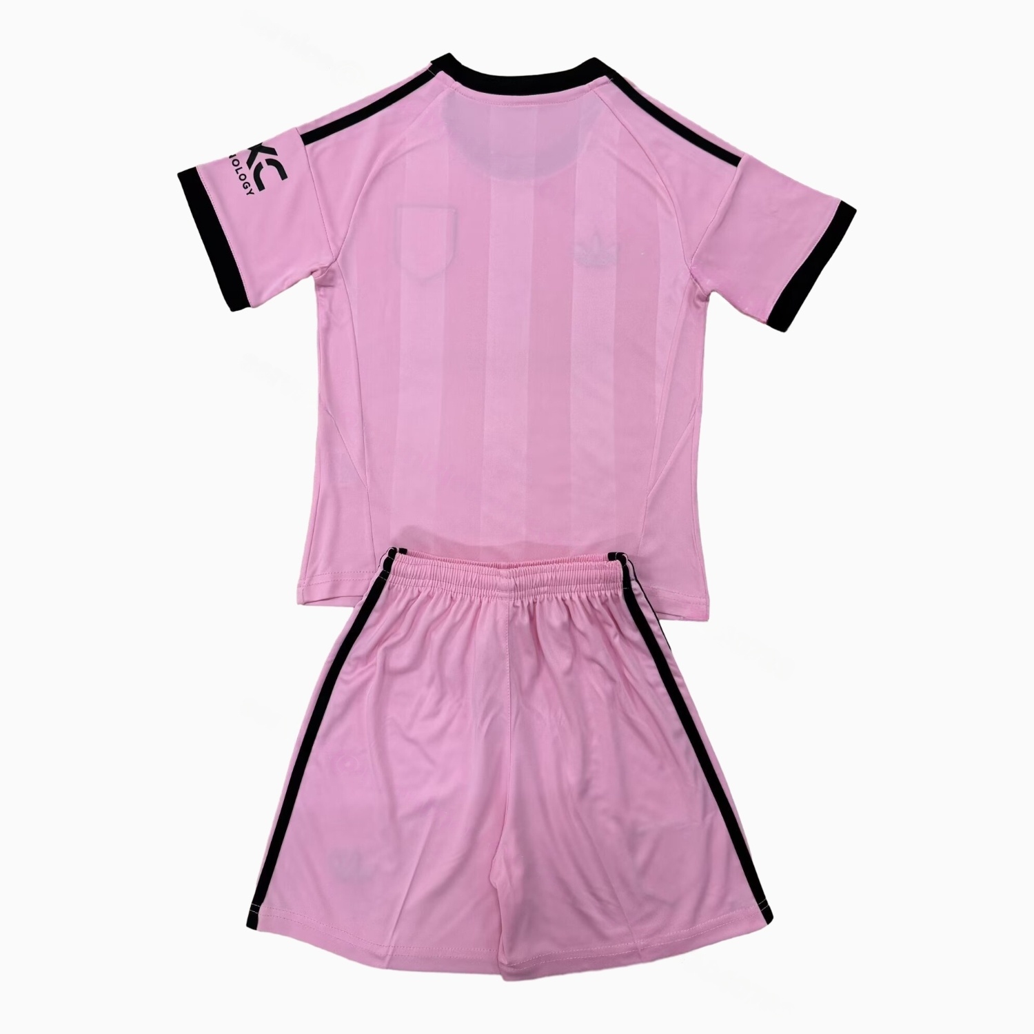 Manchester United 25-26 Light Pink Goalkeeper Kids Kit - UnitedFutballJersey