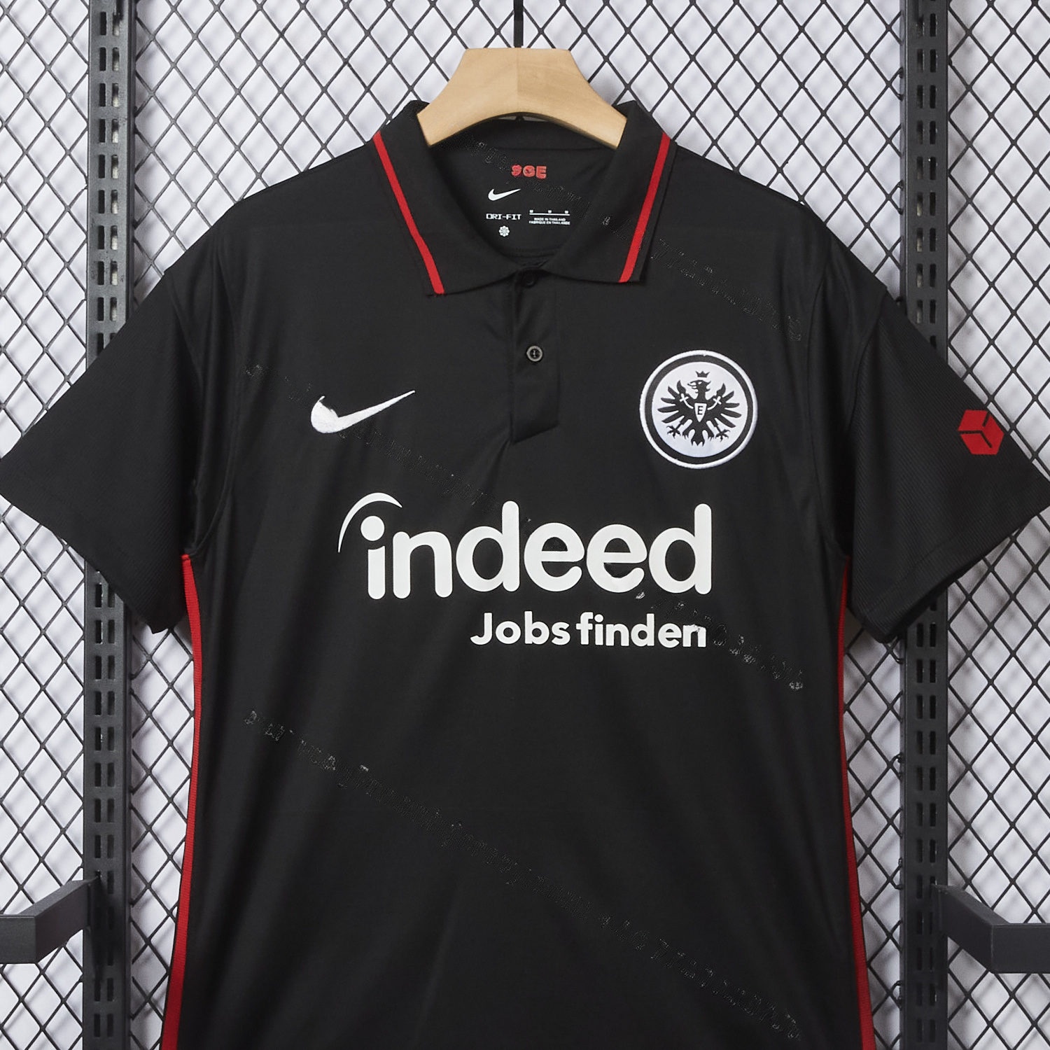 Retro Frankfurt 2021-22 Home Black Jersey - UnitedFutballJersey