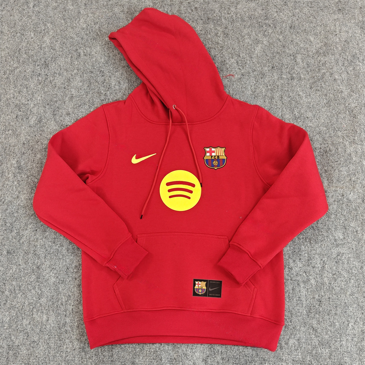 Barcelona 25-26 Big Logo Unisex Pullover Hoodie - UnitedFutballJersey