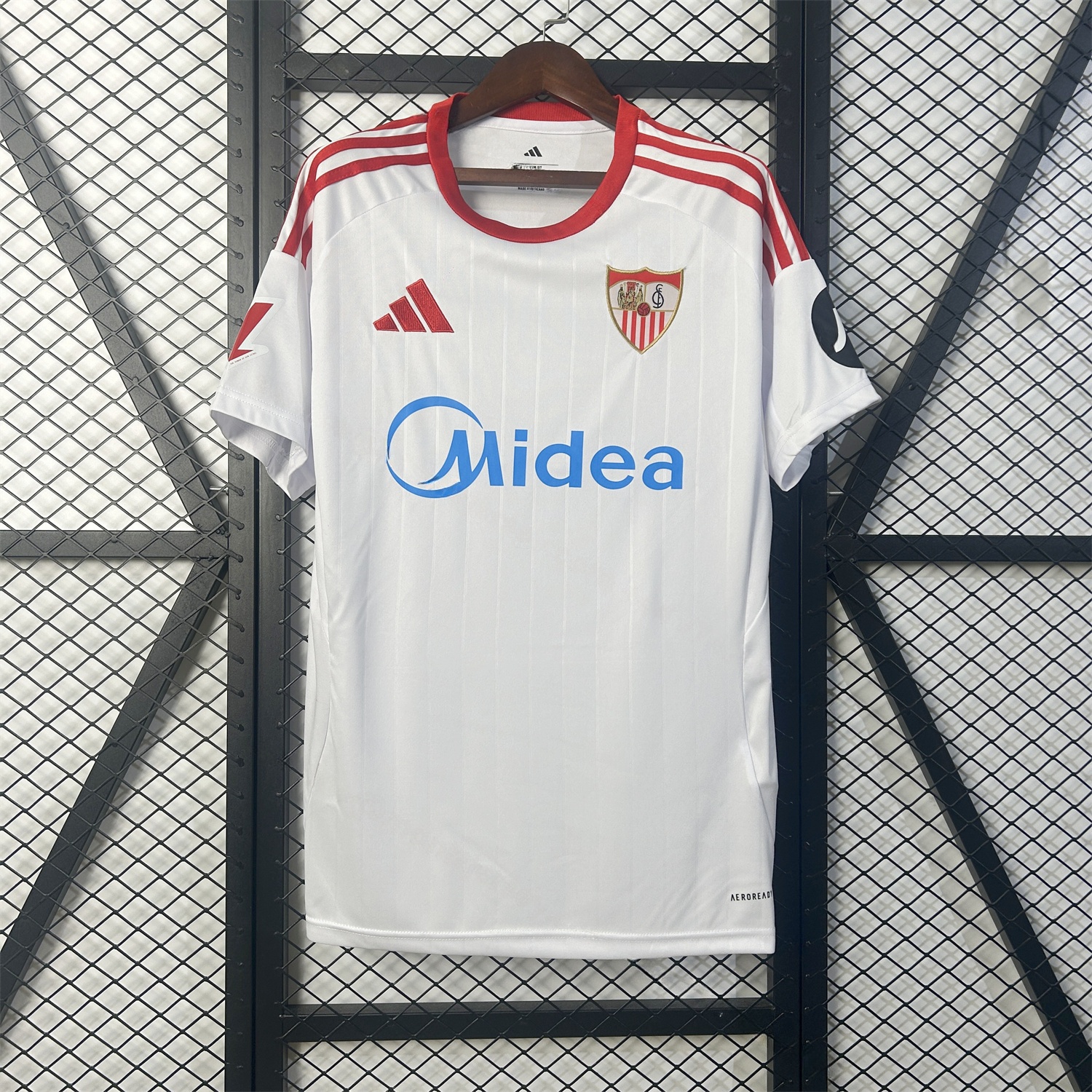 Sevilla 25-26 Home White Jersey - Fans Version - UnitedFutballJersey