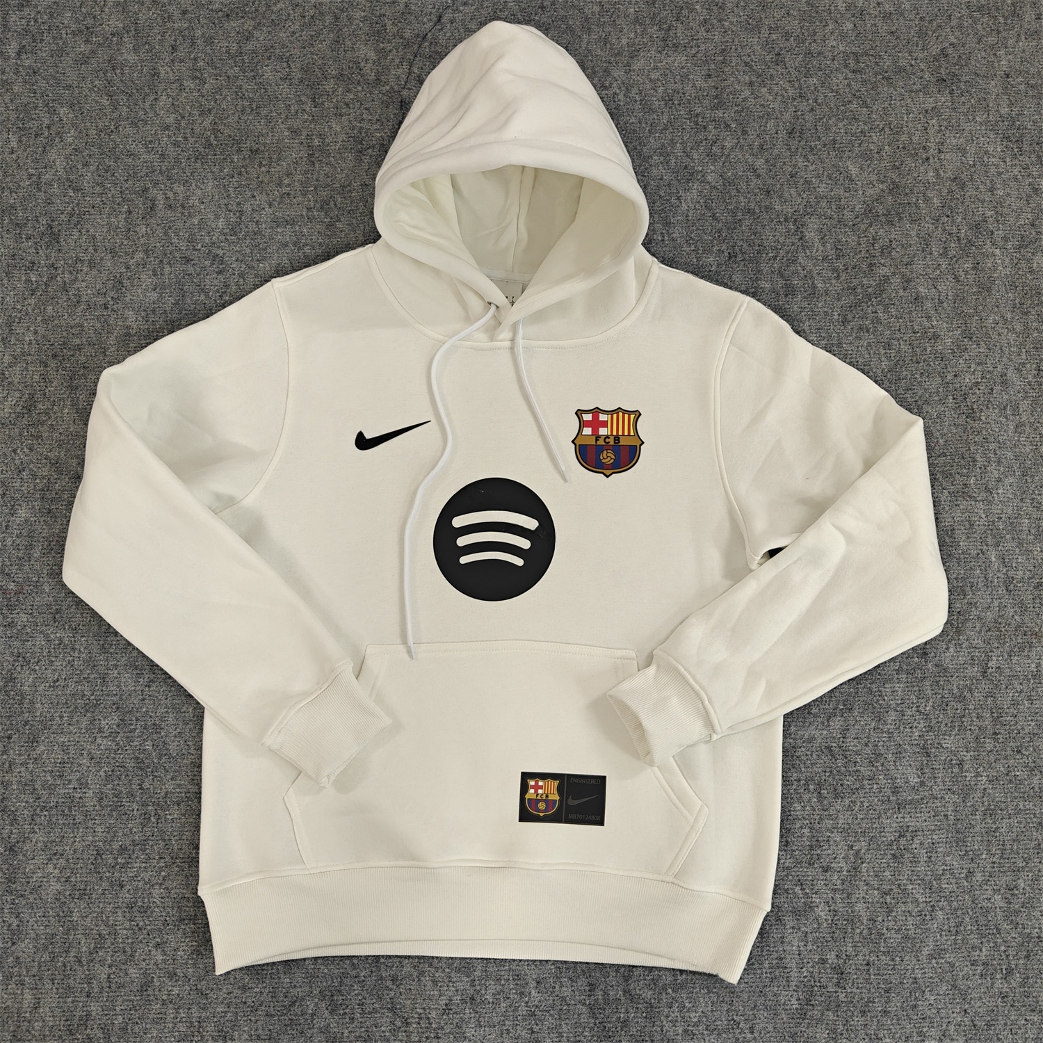 Barcelona 25-26 Big Logo Unisex Pullover Hoodie - UnitedFutballJersey