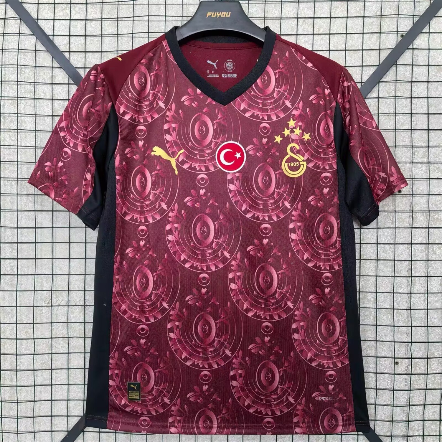 Galatasaray 25-26 Third Unsponsored Jersey with Five Stars - Fans Version - UnitedFutballJersey