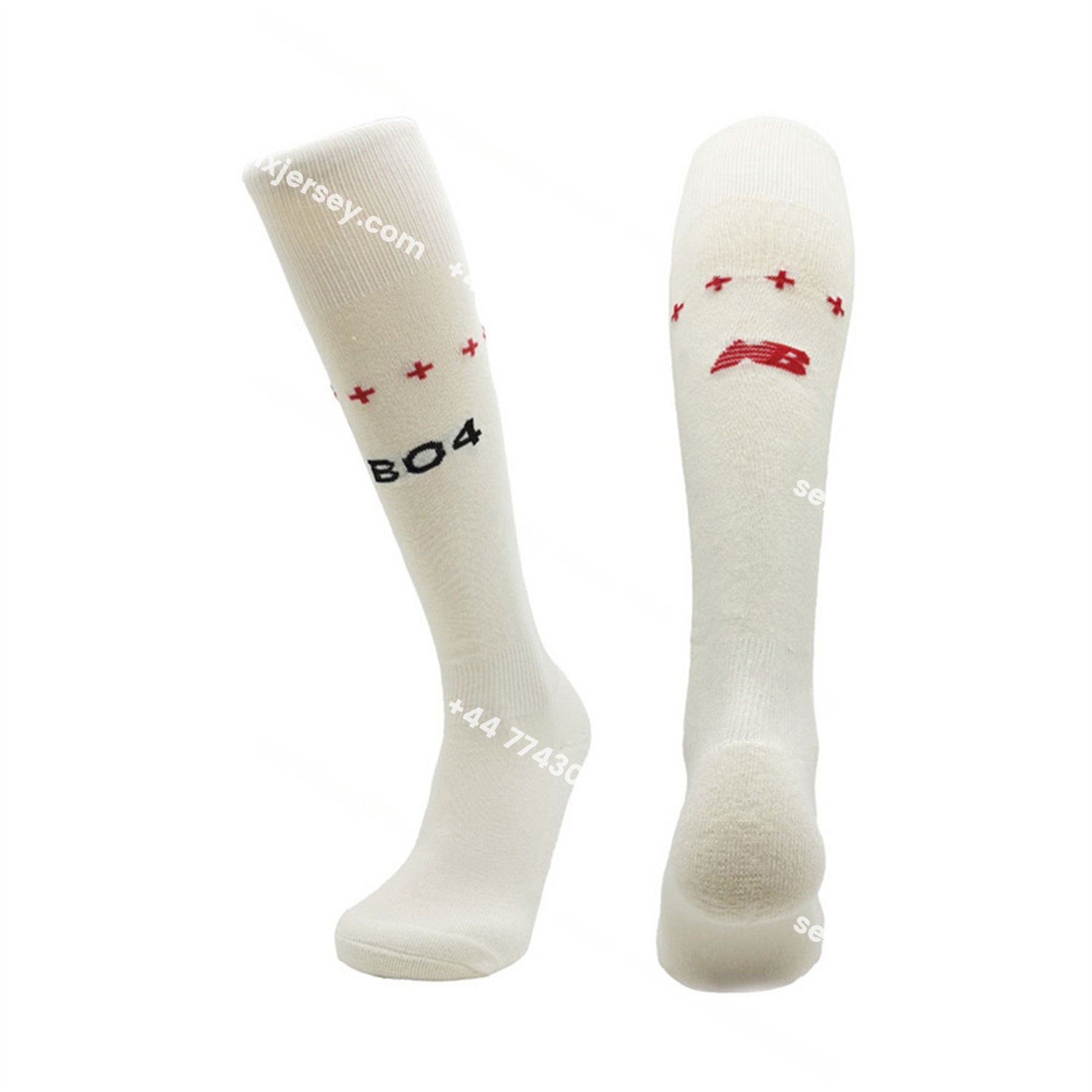 Bayer 04 Leverkusen 25-26 Away Socks - White - UnitedFutballJersey