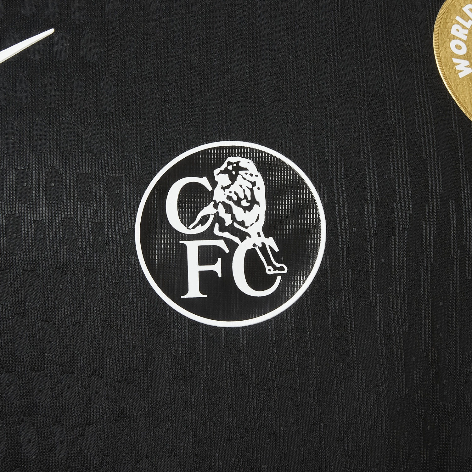 C.H.E.L.S.E.A 25-26 Third Unsponsored Black Jersey - Player Version - UnitedFutballJersey