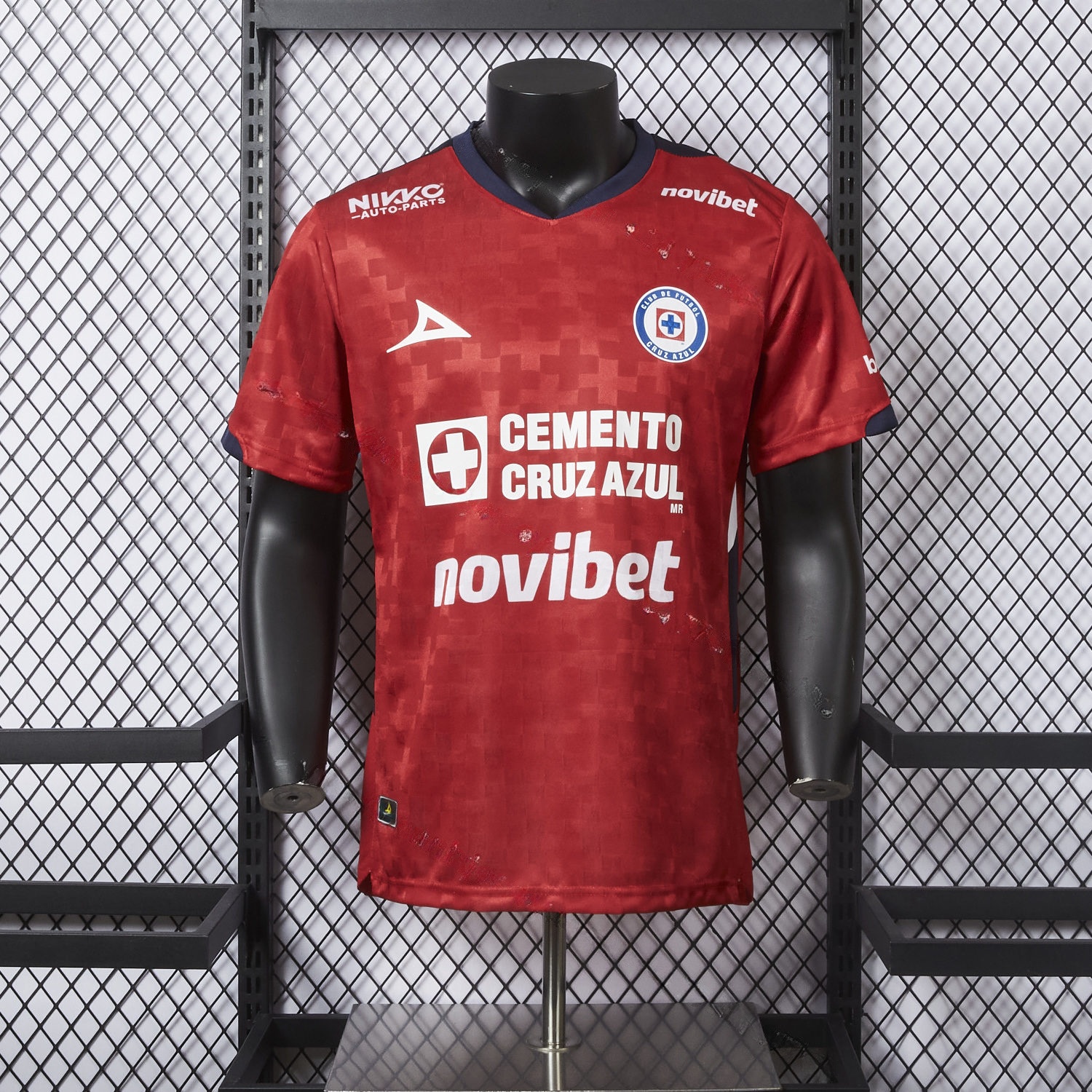 Cruz Azul 25-26 Goalkeeper Red Jersey - Player Version - UnitedFutballJersey