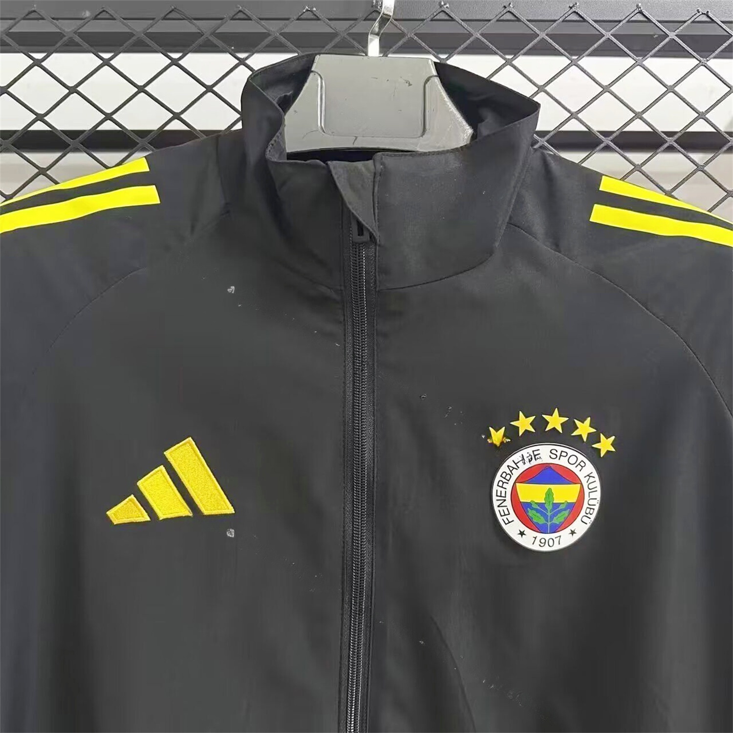 Fenerbahce 25-26 Windbreaker Jacket - Black - UnitedFutballJersey