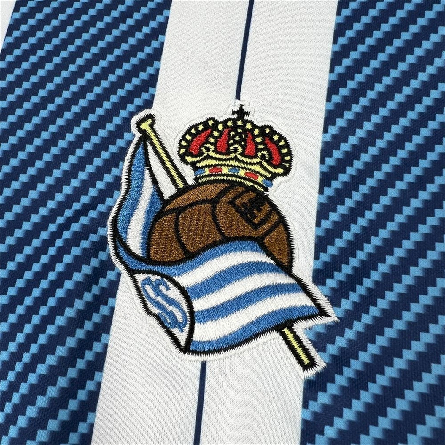 Real Sociedad 25-26 Home Blue And White Jersey - Fans Version - UnitedFutballJersey