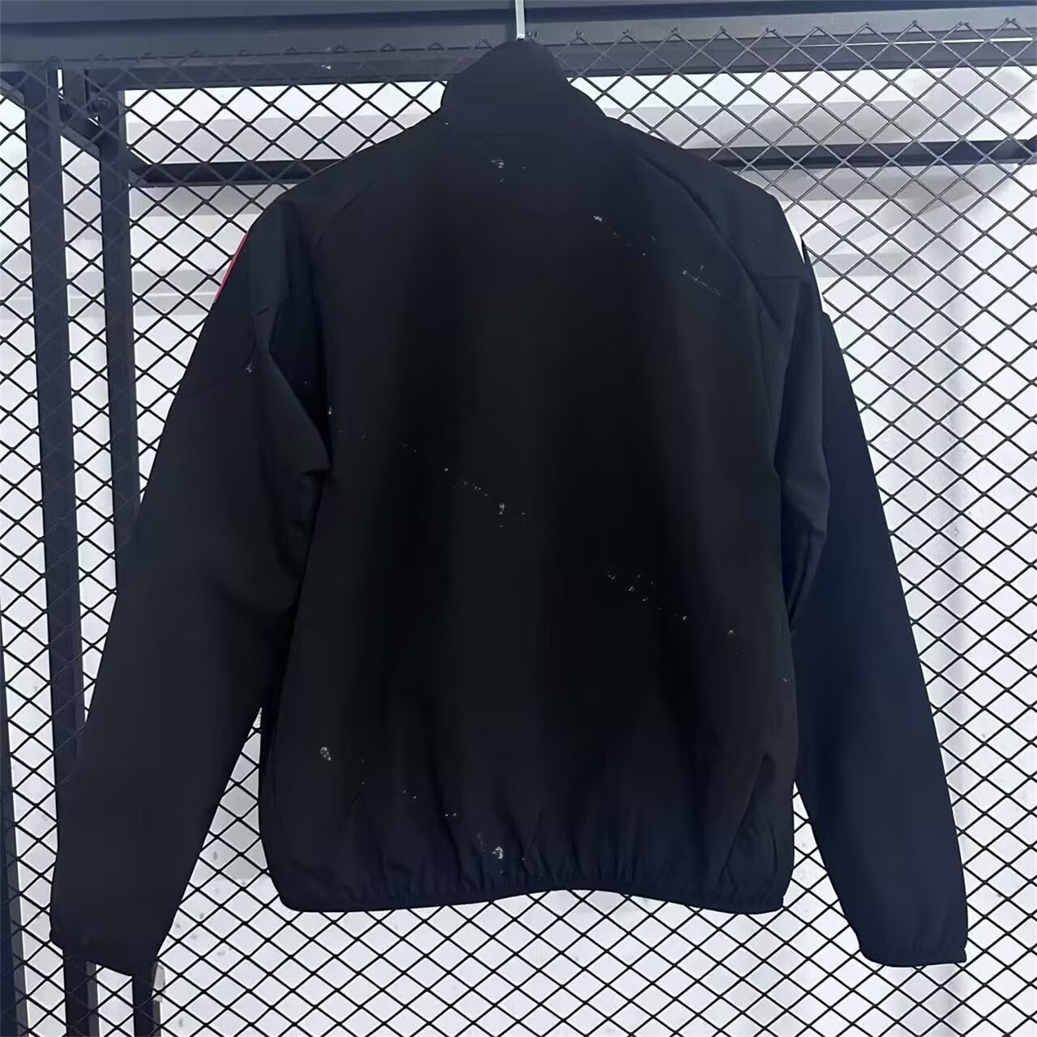 Ajax 25-26 Training Windbreaker Jacket - Black - UnitedFutballJersey