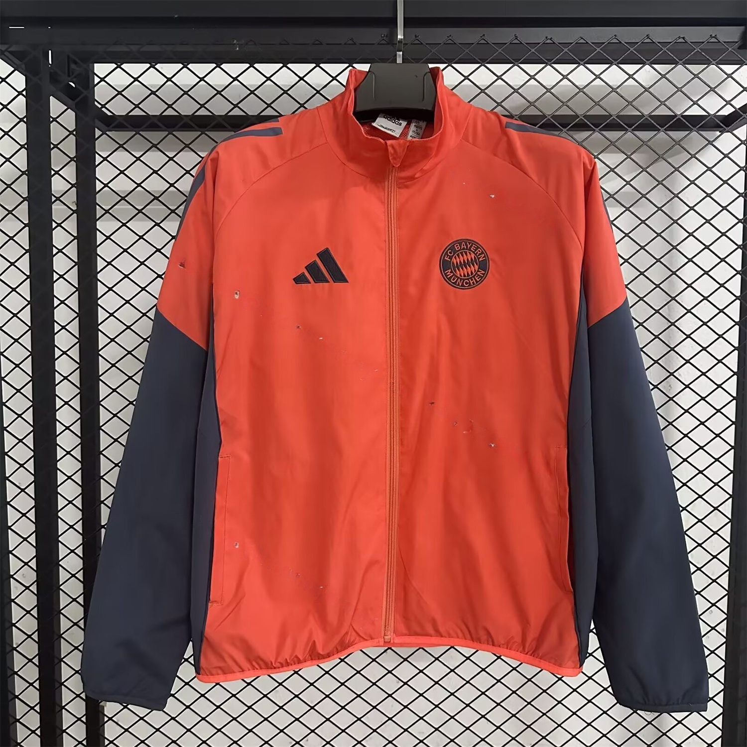 Bayern Munich 25-26 Training Windbreaker Jacket - Orange - UnitedFutballJersey