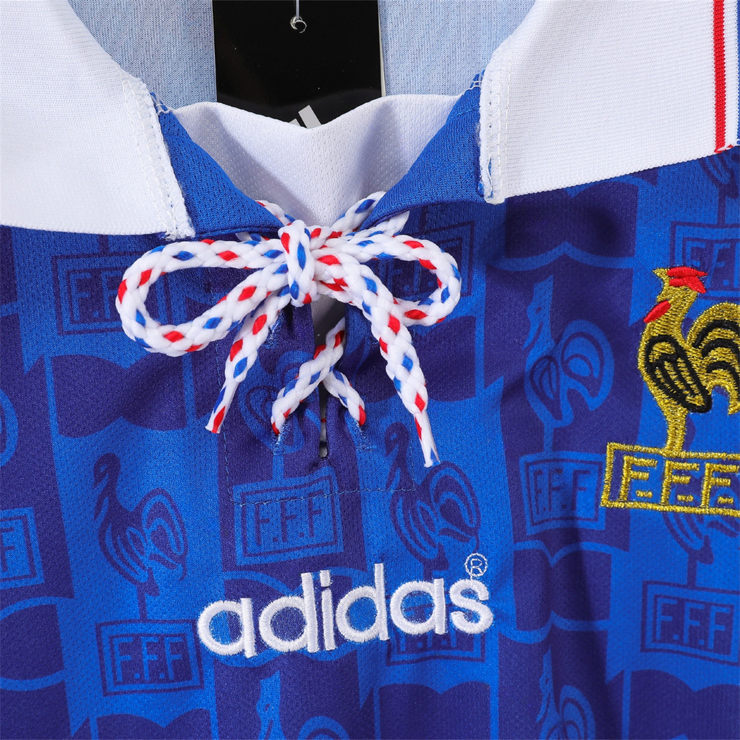 Retro France 1996 Home Jersey - UnitedFutballJersey
