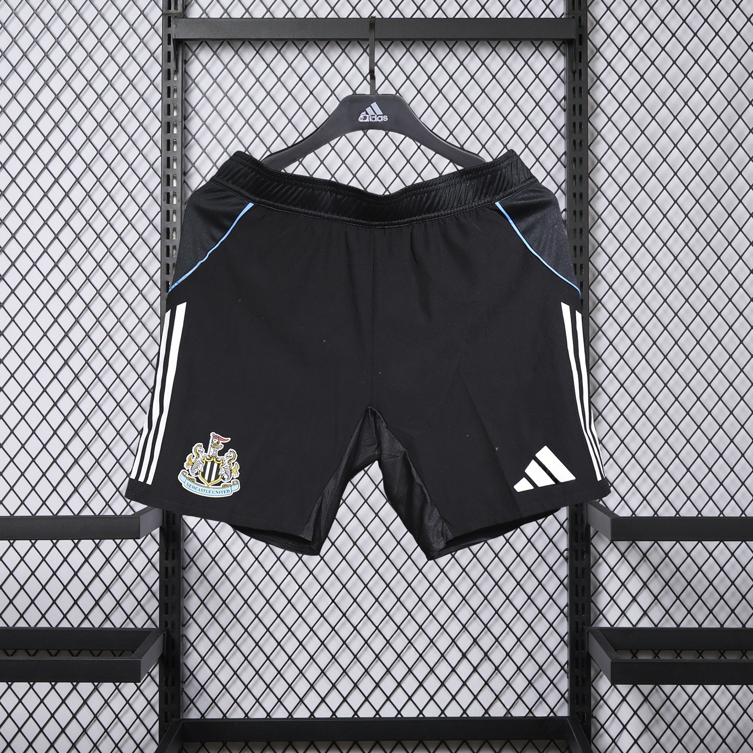 Newcastle United 25-26 Home Black Shorts - Player Version - UnitedFutballJersey