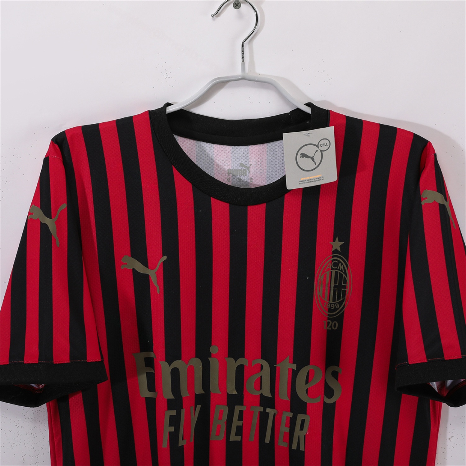 Retro AC Milan 2019 120th Anniversary Home Jersey - UnitedFutballJersey