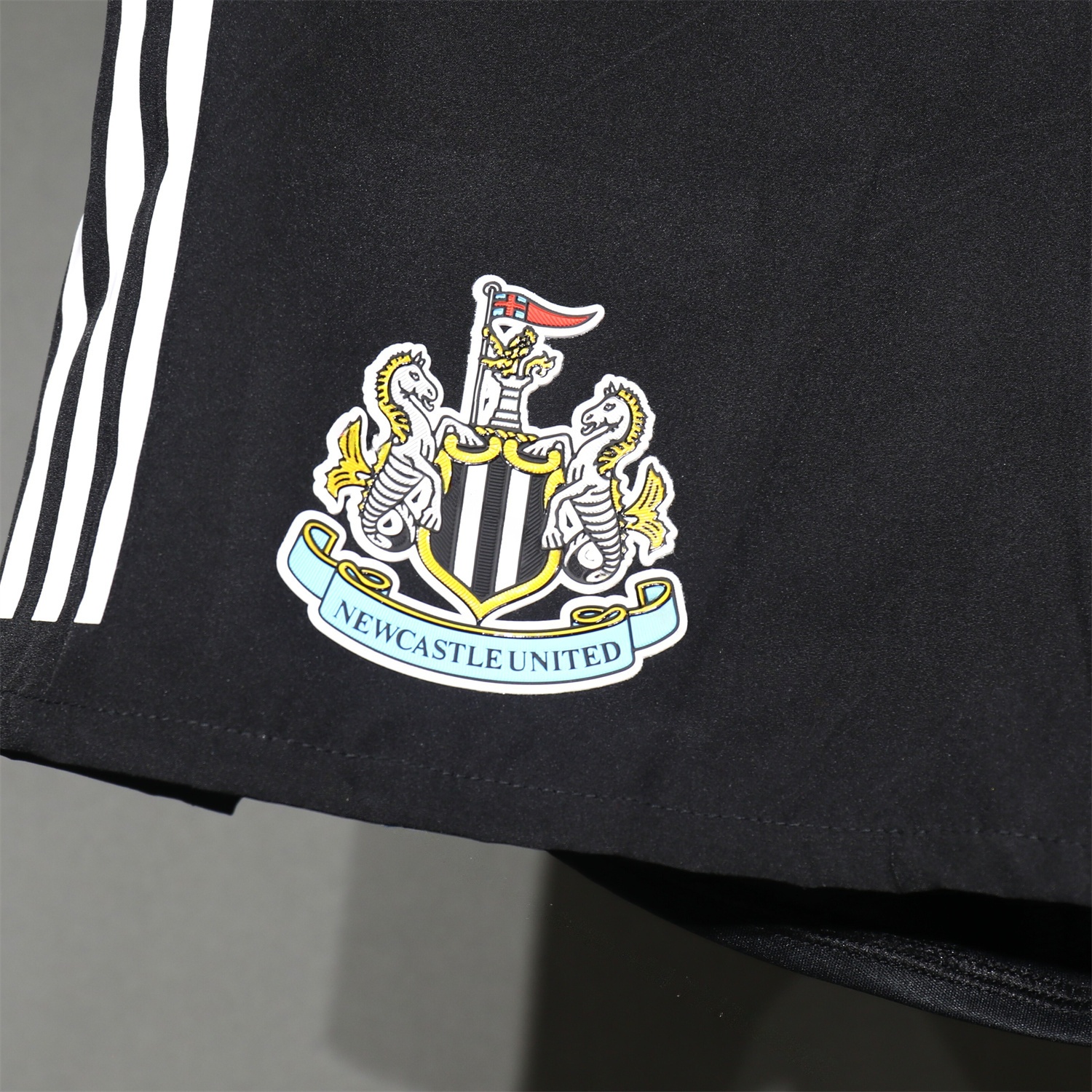 Newcastle United 25-26 Home Black Shorts - Player Version - UnitedFutballJersey