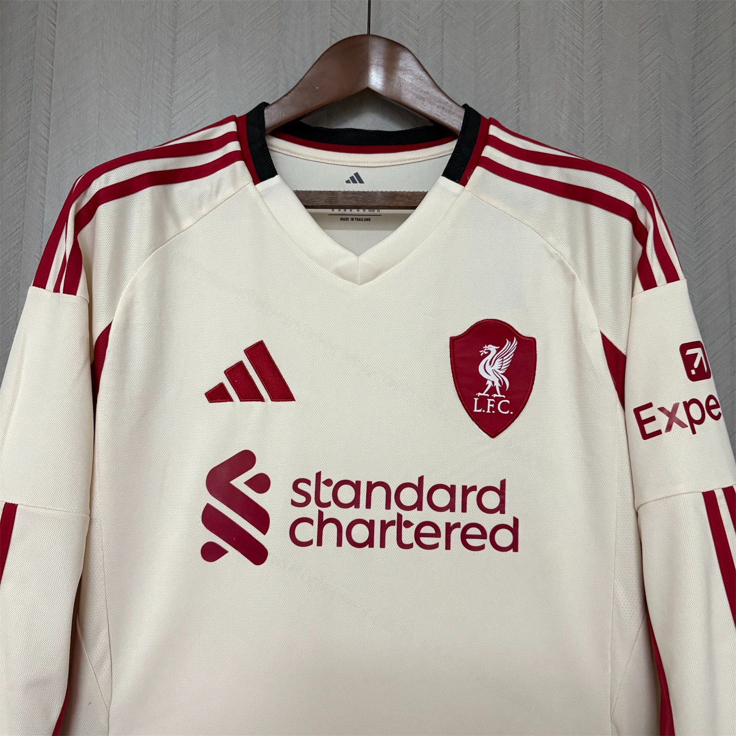 Liver.pool 25-26 Away Long Sleeves Jersey - Fans Version - UnitedFutballJersey