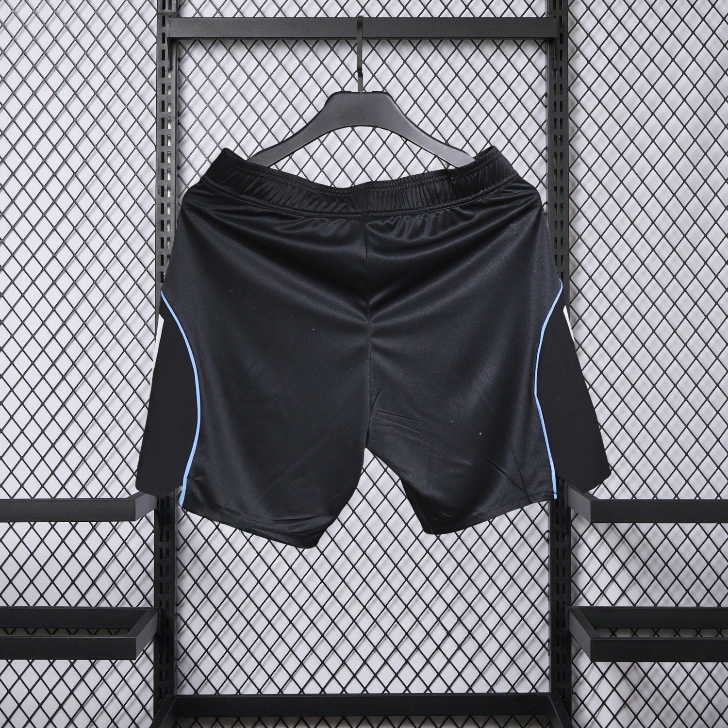 Newcastle United 25-26 Home Black Shorts - Player Version - UnitedFutballJersey