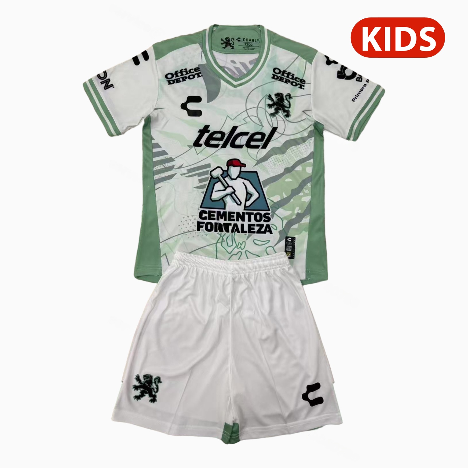 Club León 25-26 Away Kids Kit - UnitedFutballJersey