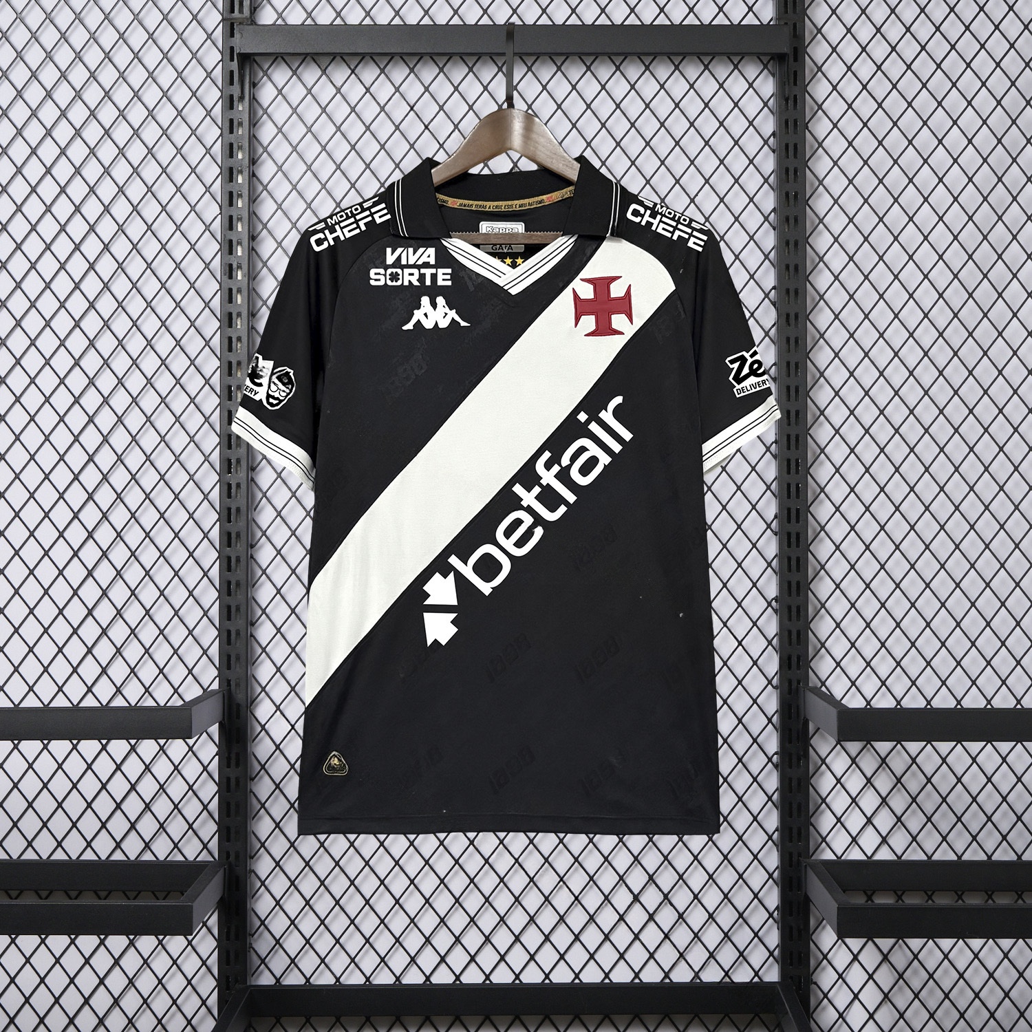 Vasco da Gama 25-26 Home Jersey With Sponsors - Fans Version - UnitedFutballJersey