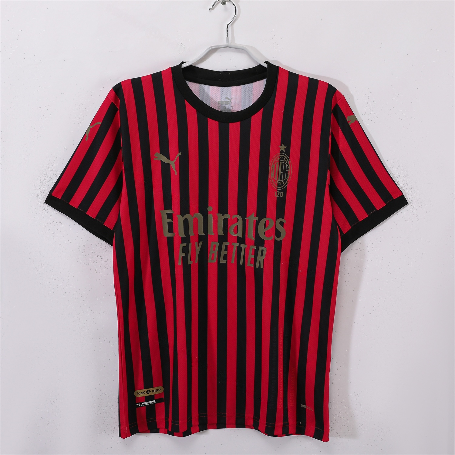 Retro AC Milan 2019 120th Anniversary Home Jersey - UnitedFutballJersey