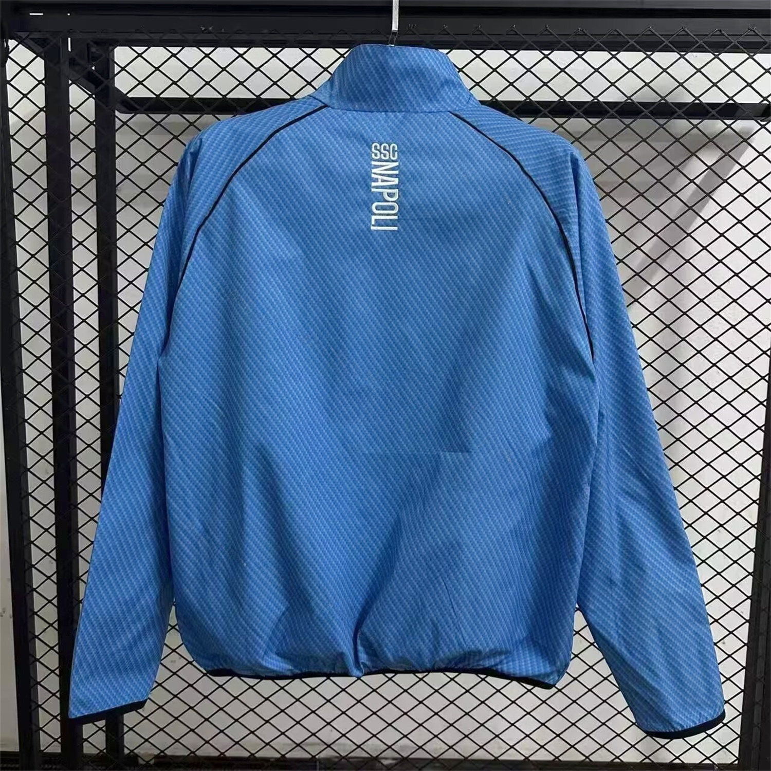 Napoli 25-26 Windbreaker Jacket - Blue - UnitedFutballJersey