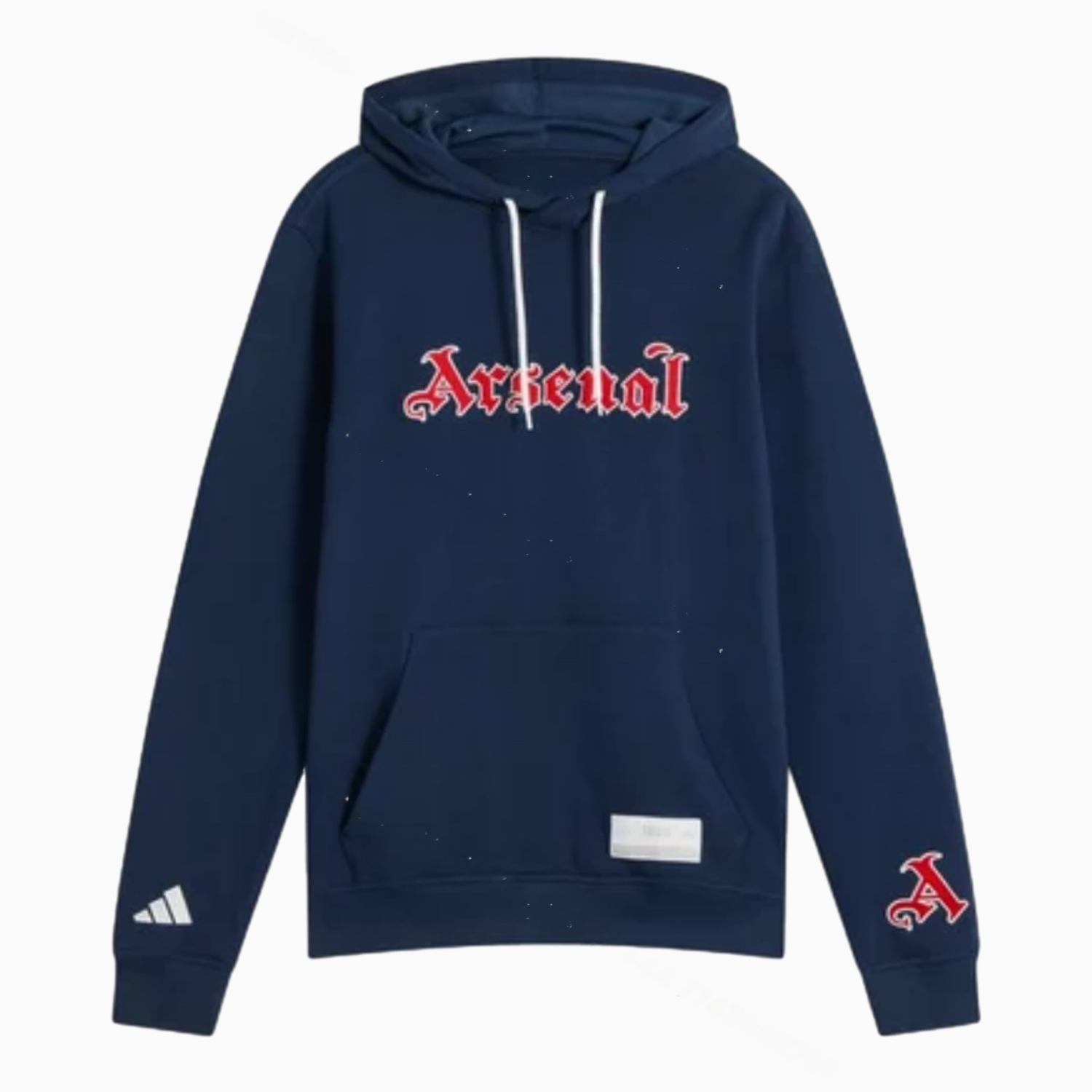 Arsenal 25-26 Pure Color Training Hoodie Set - Deep Blue Hoodie and Deep Blue Pants - UnitedFutballJersey