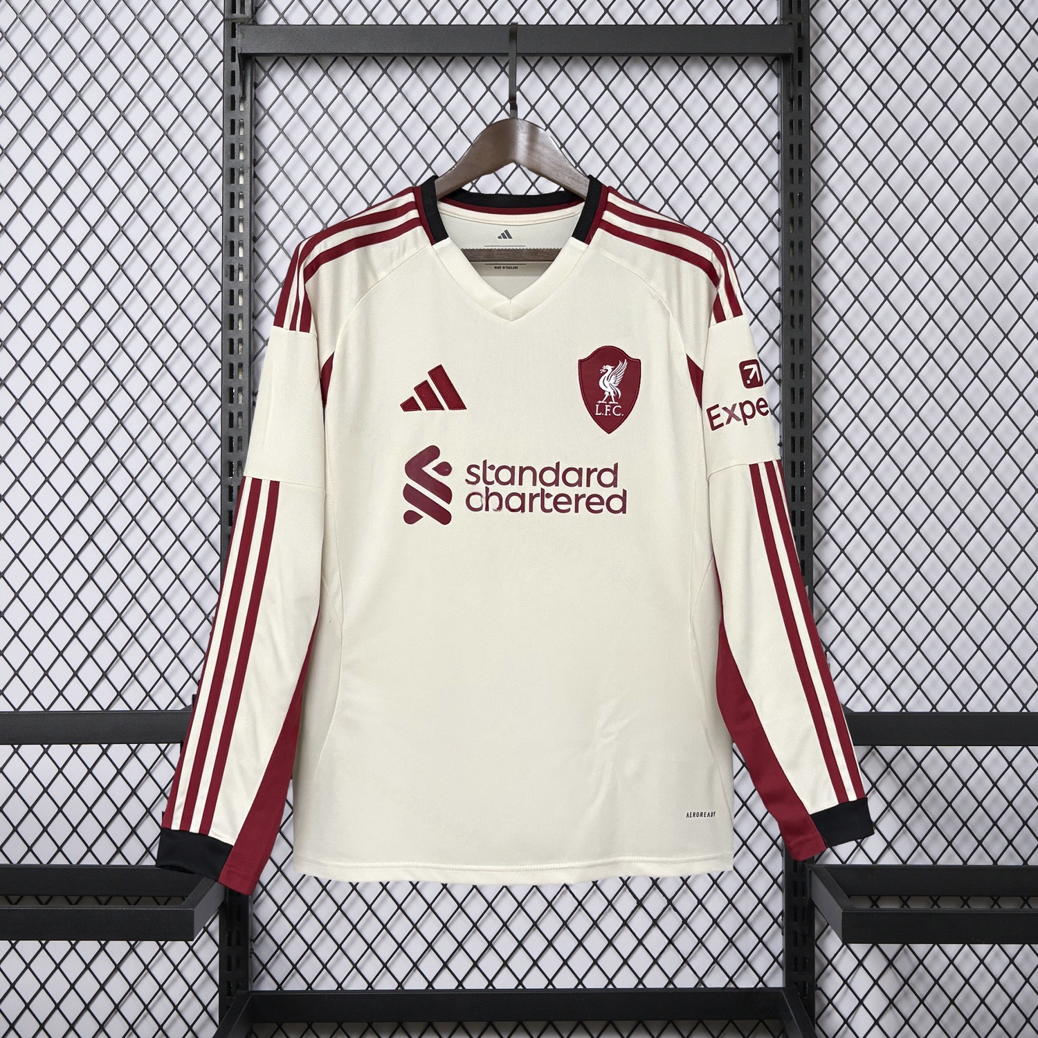 Liver.pool 25-26 Away Long Sleeves Jersey - Fans Version - UnitedFutballJersey
