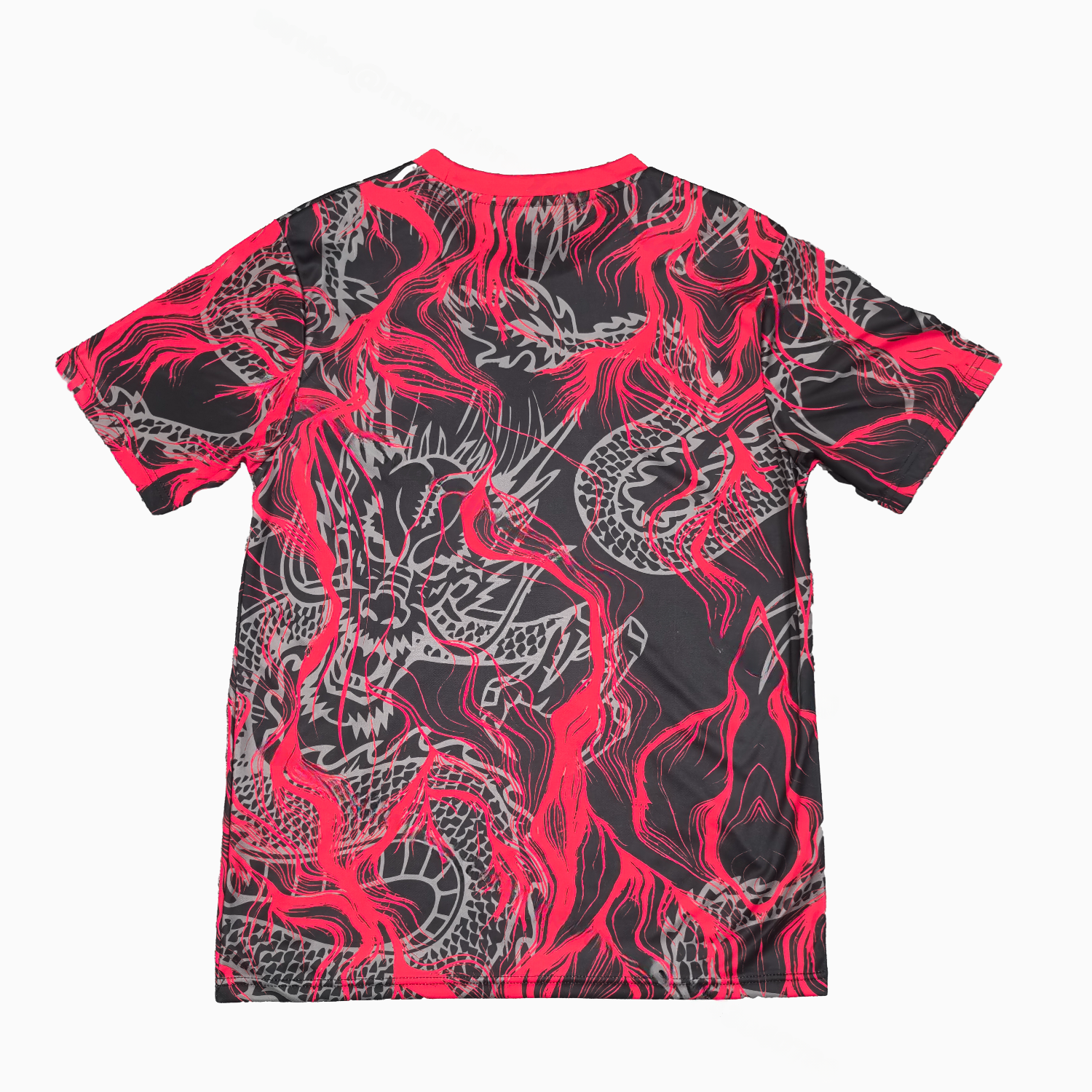 Japan 25-26 Black Dragon Black And Red Jersey - Fans Version - UnitedFutballJersey