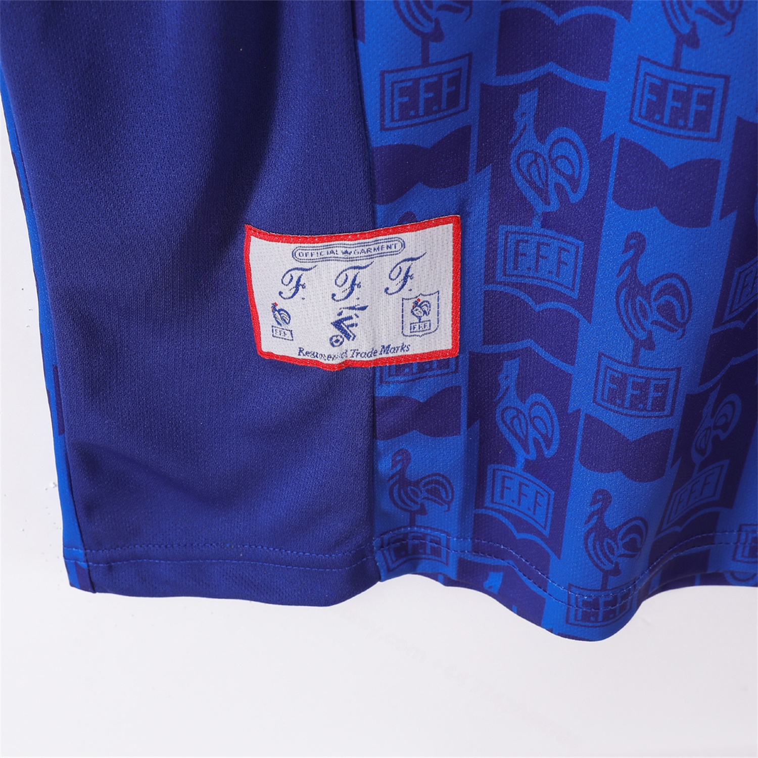 Retro France 1996 Home Jersey - UnitedFutballJersey