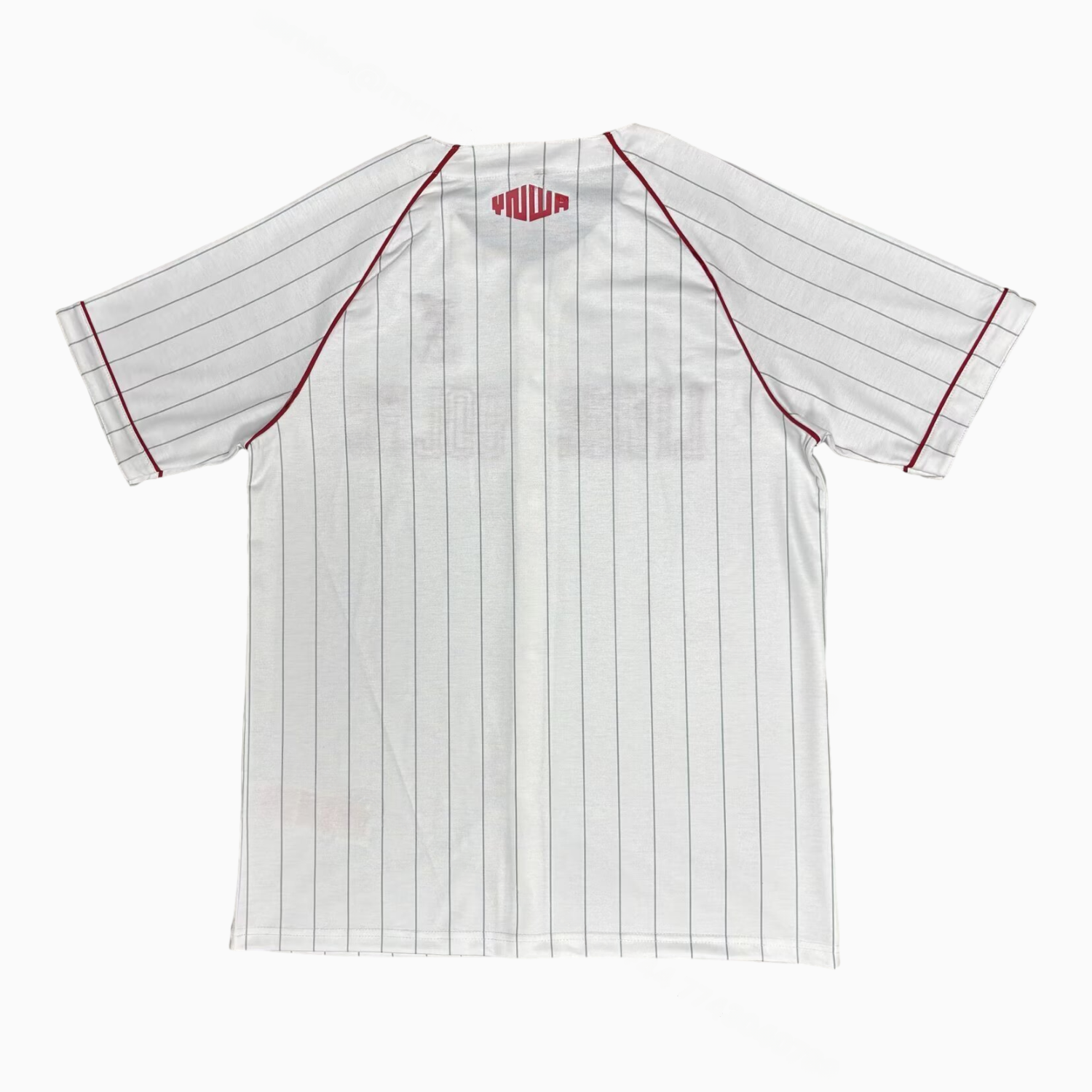 Liver.pool 25-26 White With Red Lines Baseball Jerseyll Jersey - UnitedFutballJersey
