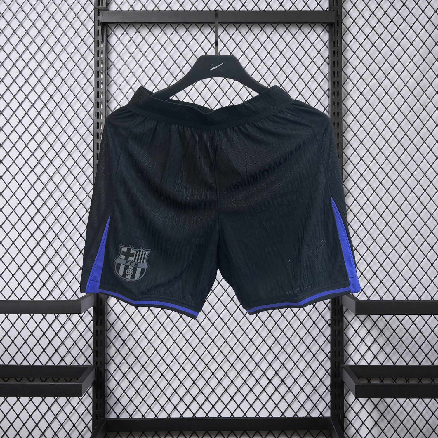 Barcelona 25-26 Away Black Shorts - Player Version - UnitedFutballJersey