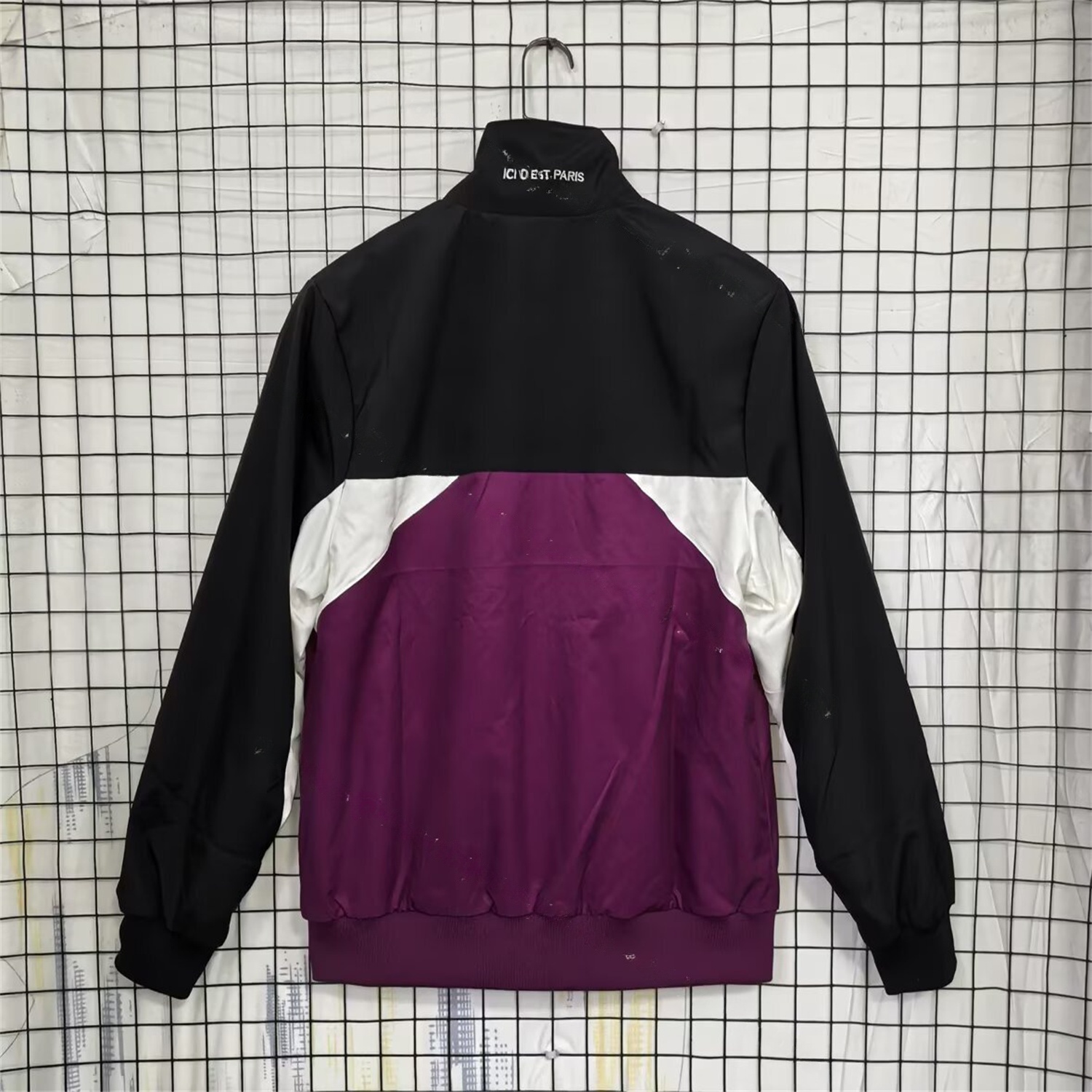 Paris Saint-Germain PSG 25-26 Windbreaker Jacket - Purple And Black - UnitedFutballJersey