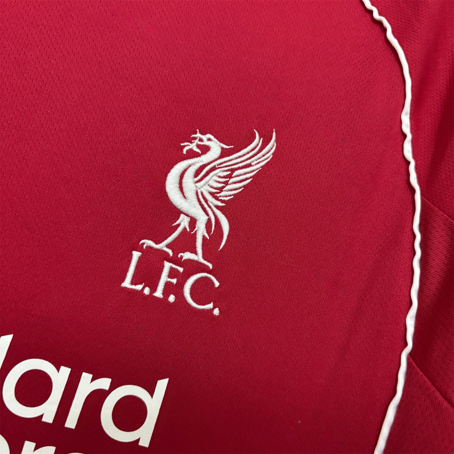 Liver.pool 25-26 Home Long Sleeves Jersey - Fans Version - UnitedFutballJersey