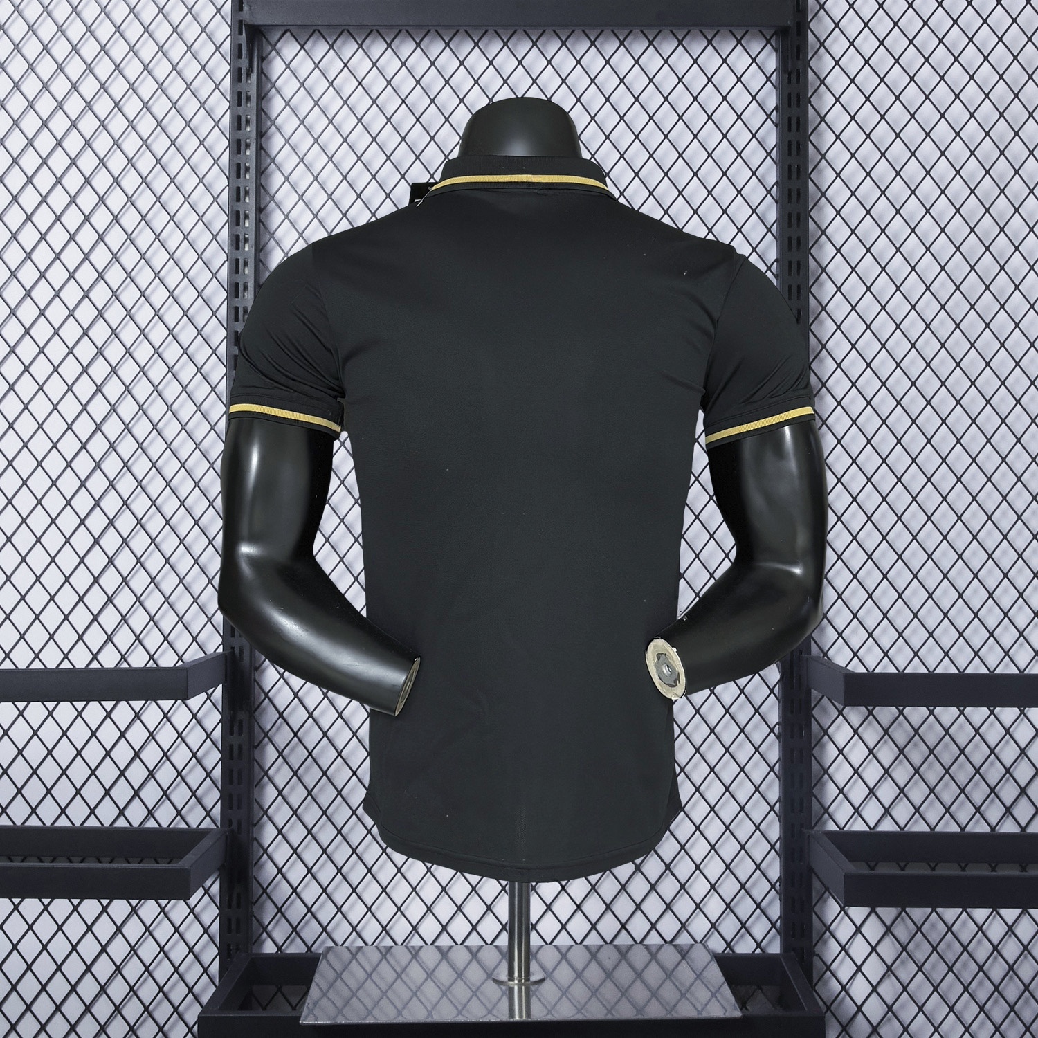 Corinthians 25-26 Black Gold Special Jersey - Player Version - UnitedFutballJersey