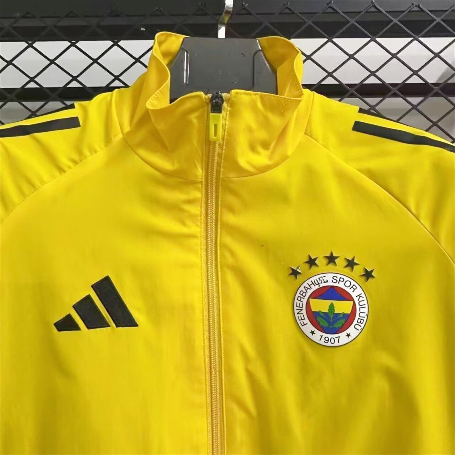 Fenerbahce 25-26 Windbreaker Jacket - Yellow - UnitedFutballJersey