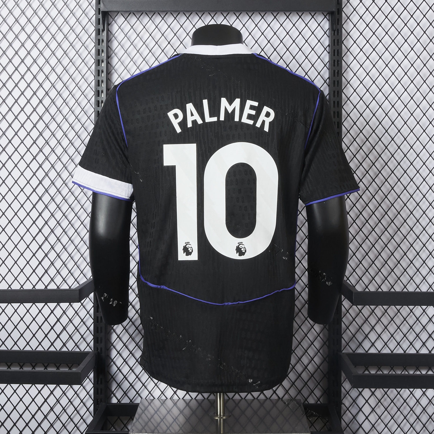 C.H.E.L.S.E.A 25-26 Third Unsponsored Black Jersey - Player Version - UnitedFutballJersey