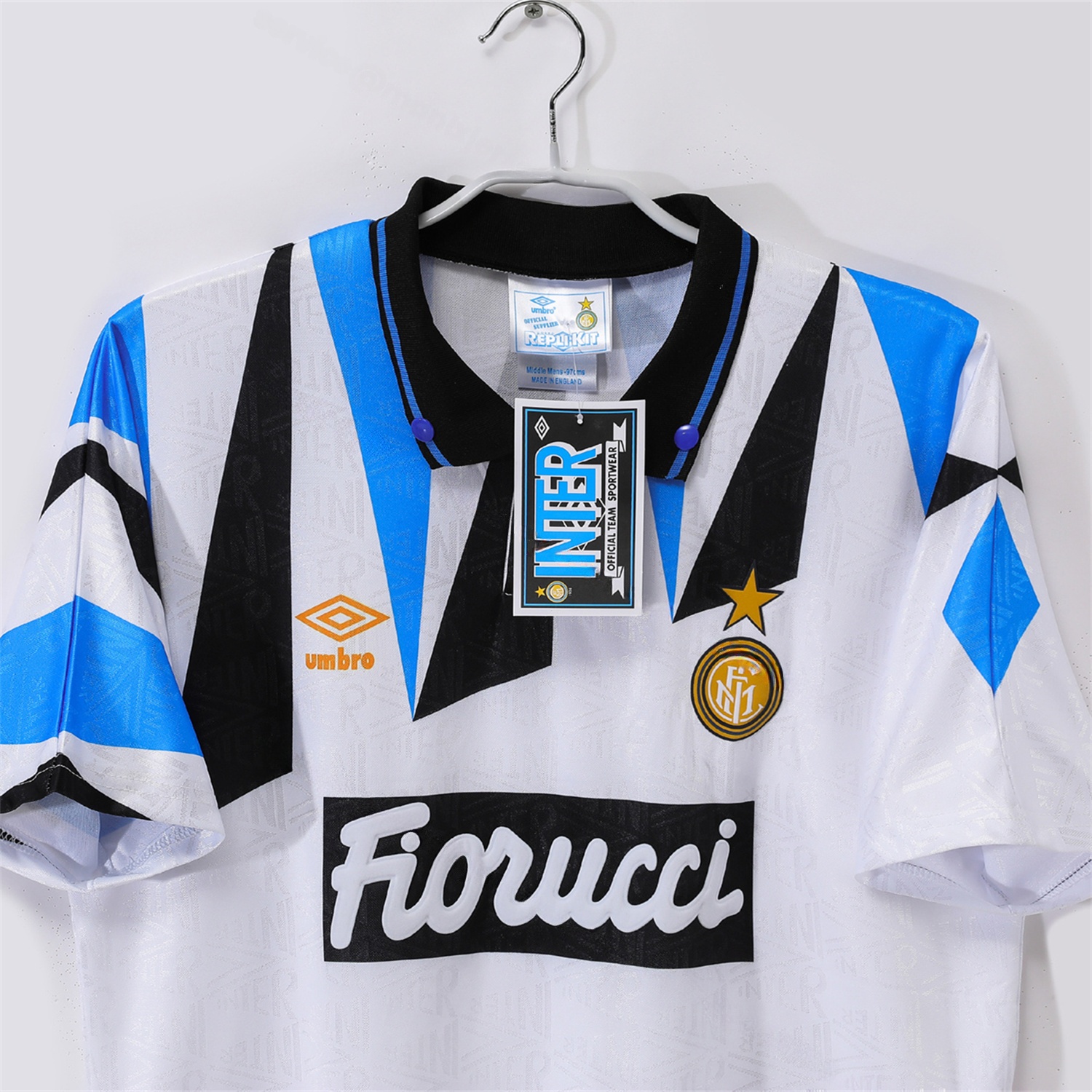 Retro Inter Milan 1992-93 Away Jersey - UnitedFutballJersey