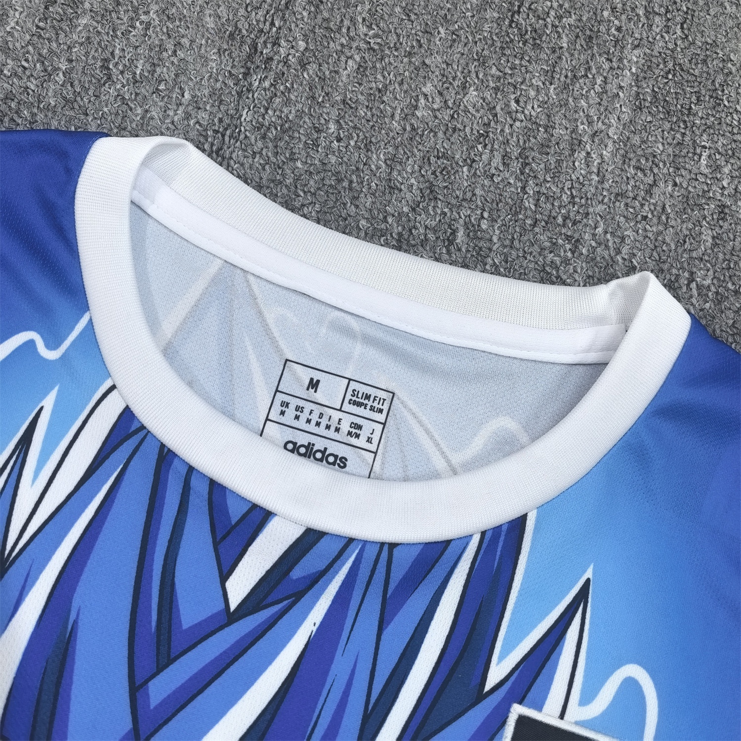 Japan 25-26 Vegeta Super Saiyan Blue Jersey - Fans Version - UnitedFutballJersey