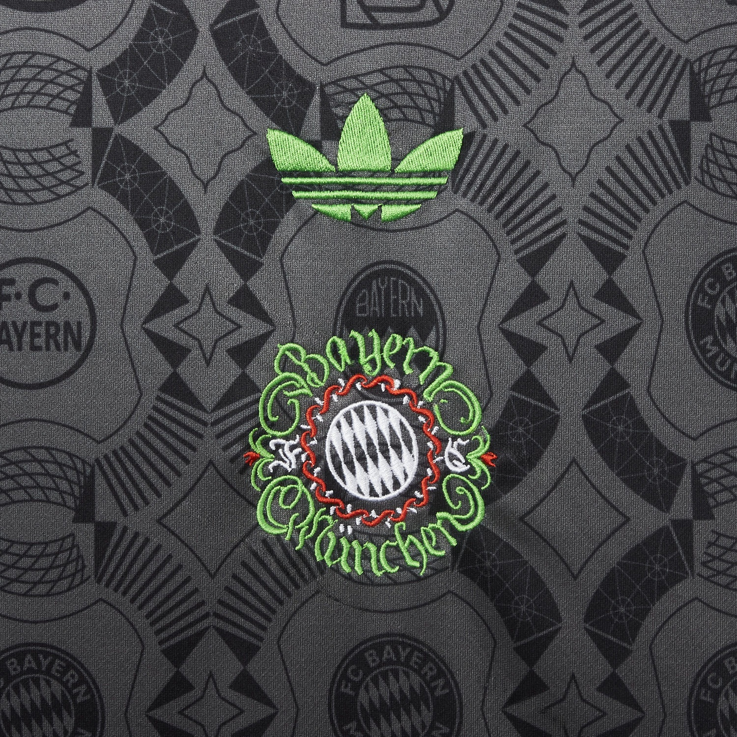 Bayern Munich 25-26 Oktoberfest Deep Grey Jersey - Fans Version - UnitedFutballJersey