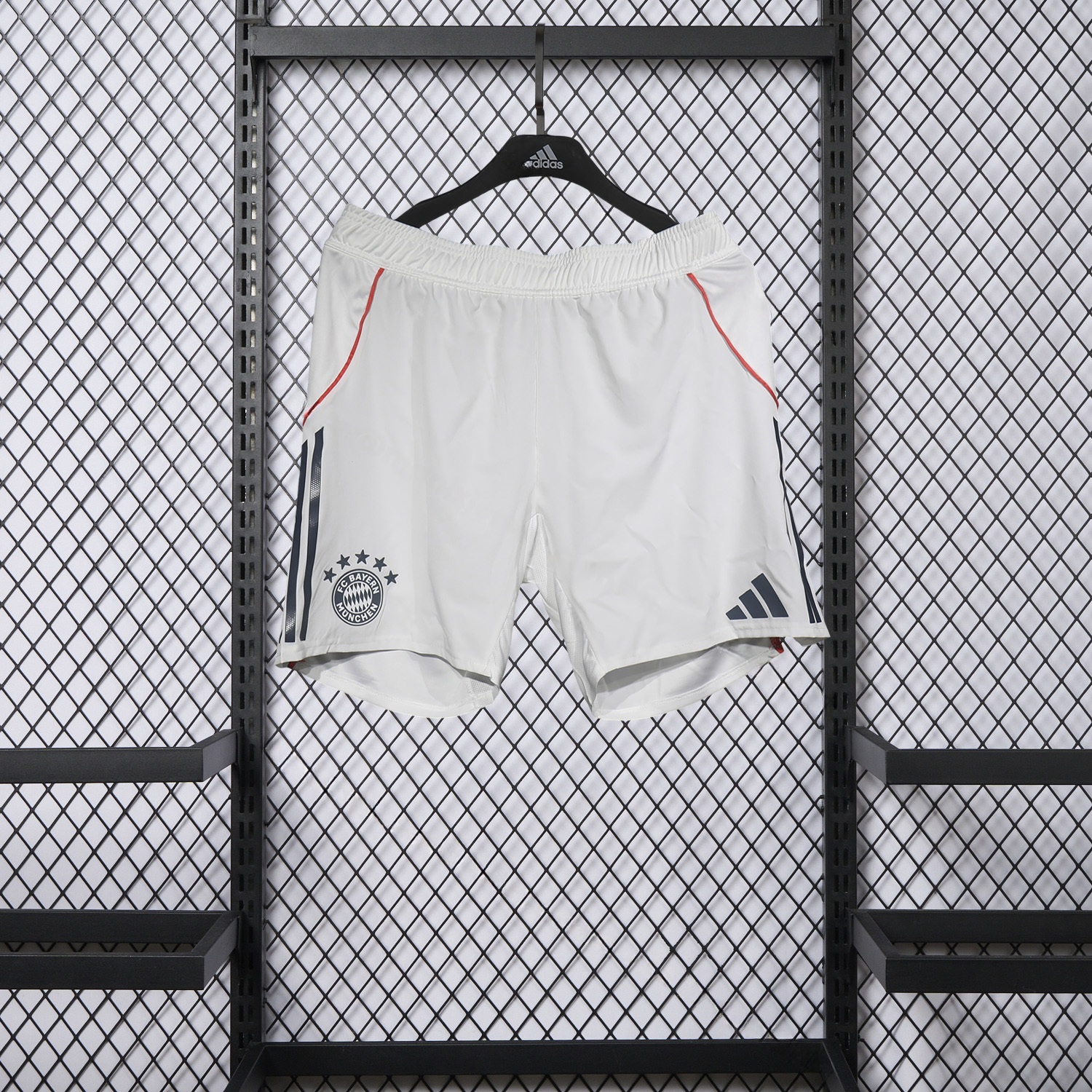 Bayern Munich 25-26 Away White Shorts - Player Version - UnitedFutballJersey