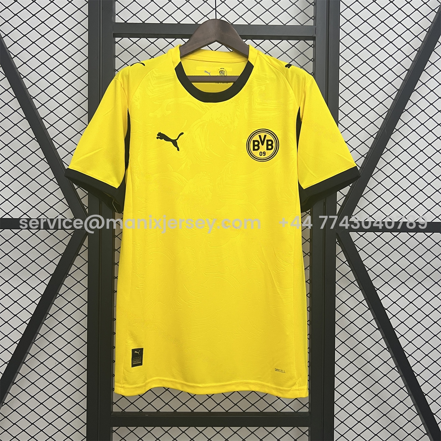 Dortmund 25-26 Yellow Cup Jersey - Fans Version - UnitedFutballJersey