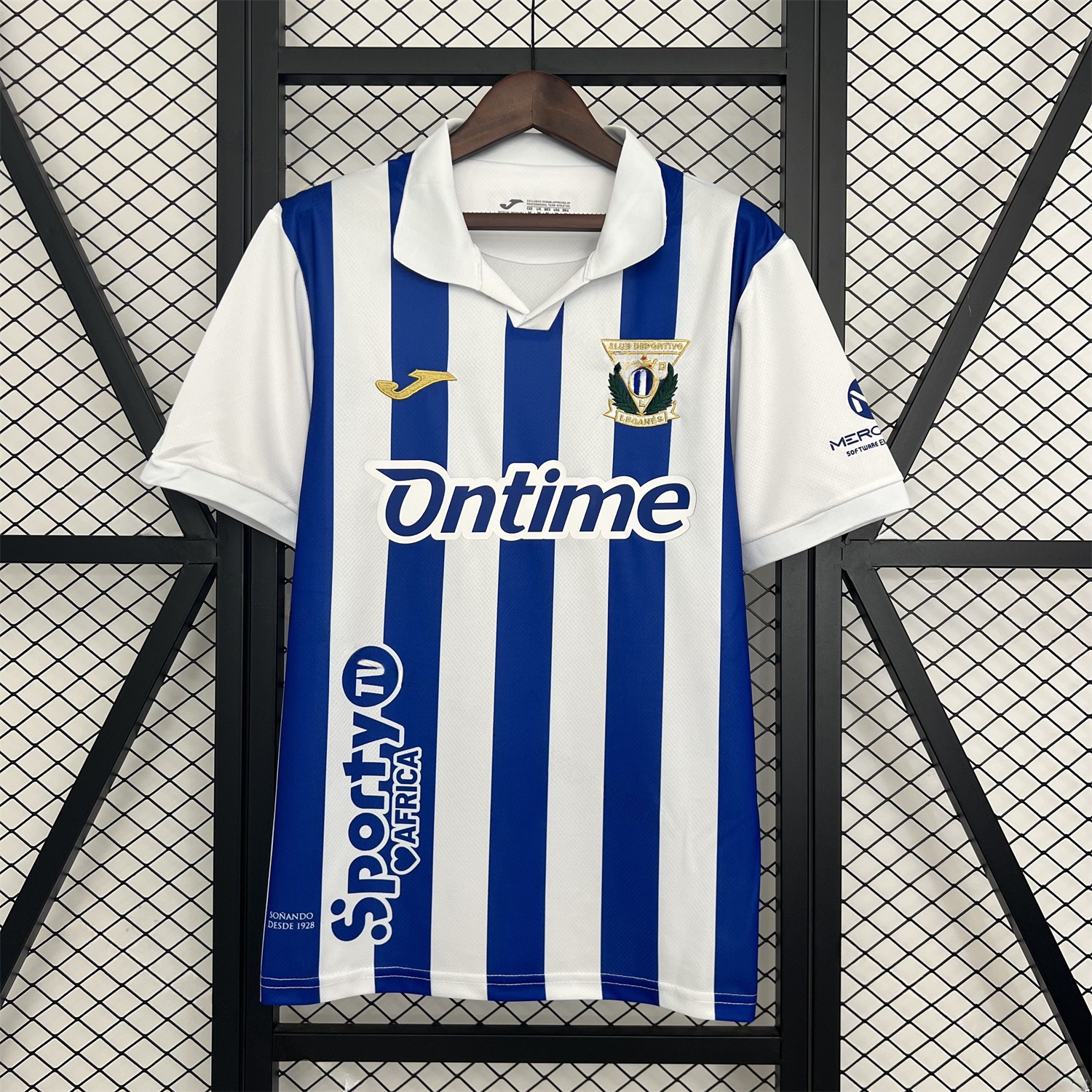 CD Leganés 25-26 Home Jersey With All Sponsors - Fans Version - UnitedFutballJersey