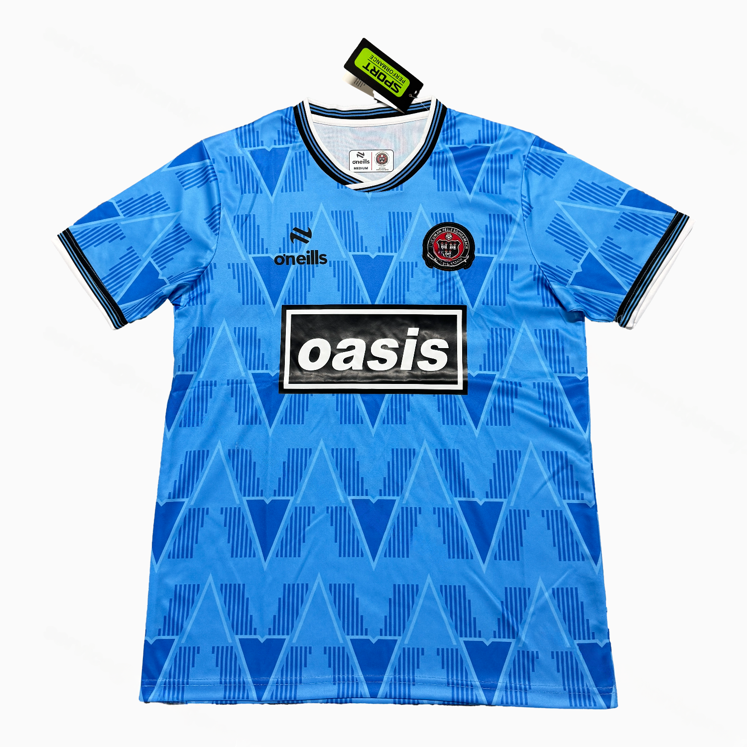 Bohemian 25-26 Oasis Originals Tour Blue Jersey - Fans Version - UnitedFutballJersey