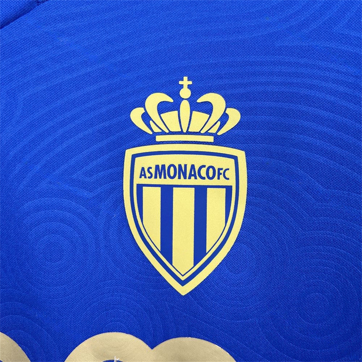AS Monaco 25-26 Away Blue Jersey - Fans Version - UnitedFutballJersey