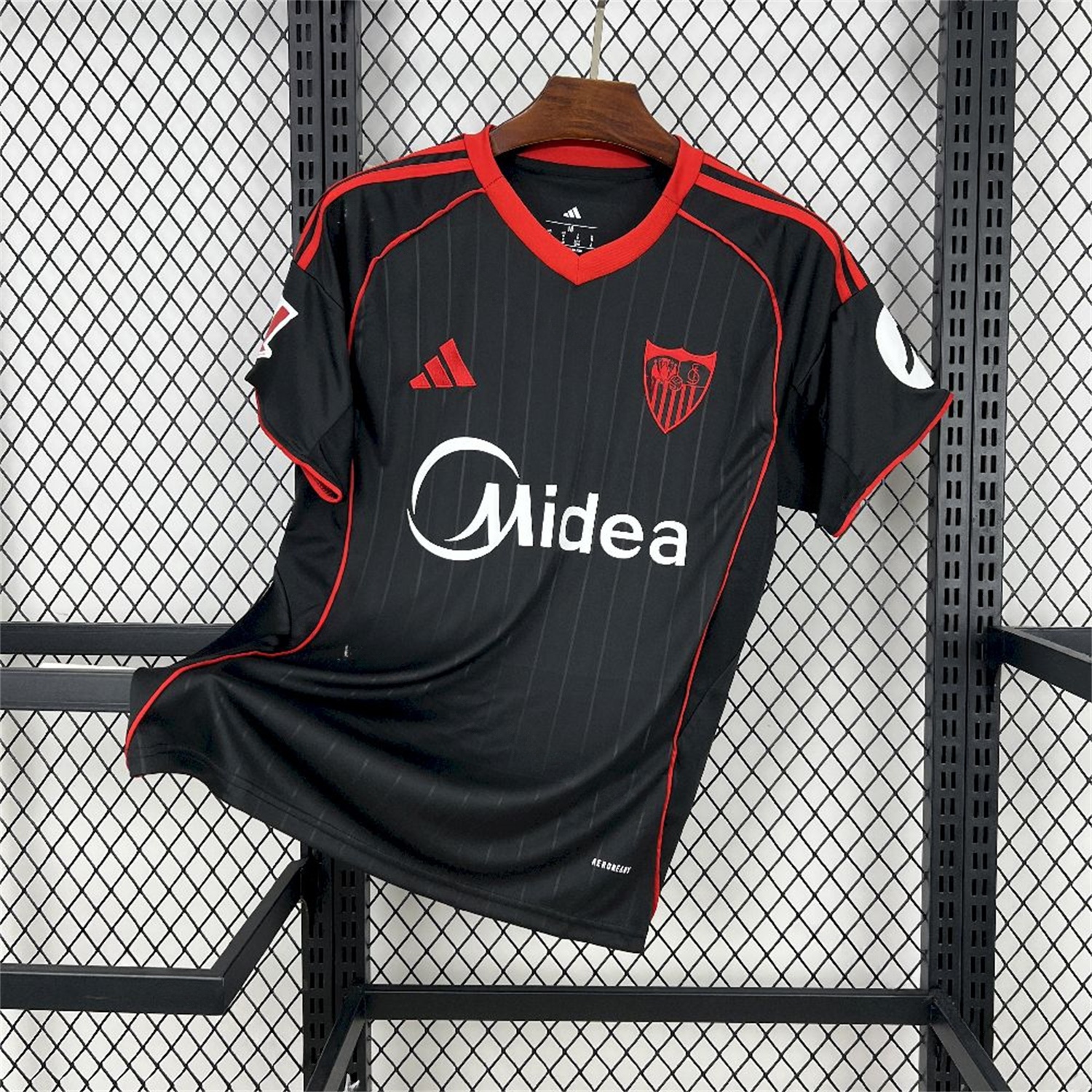 Sevilla 25-26 Third Black Jersey - Fans Version - UnitedFutballJersey