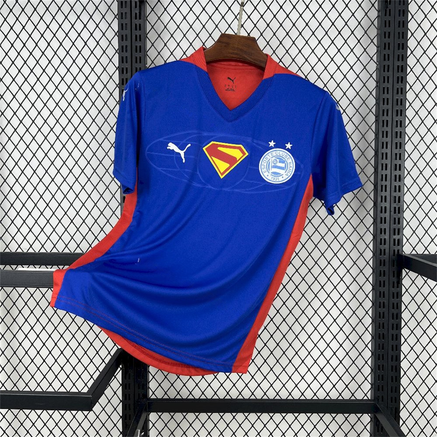 Bahia 25-26 Super-Man Blue Jersey - Fans Version - UnitedFutballJersey
